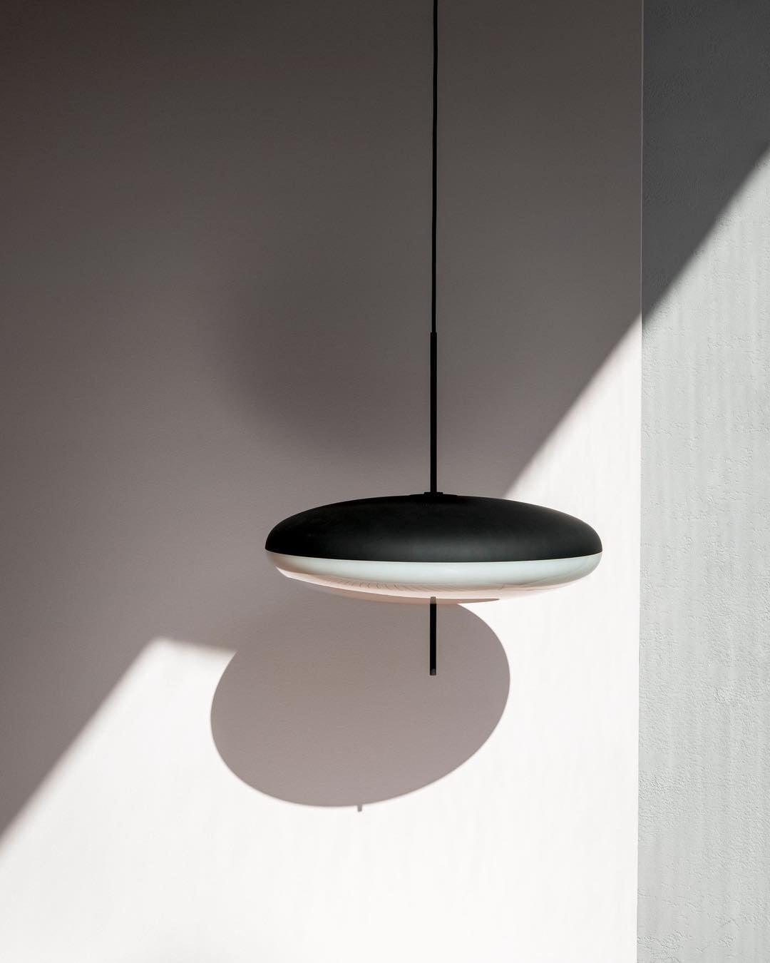 Lustra Pendant Lamp Joined Black-Painted for Living Room - Letslighting