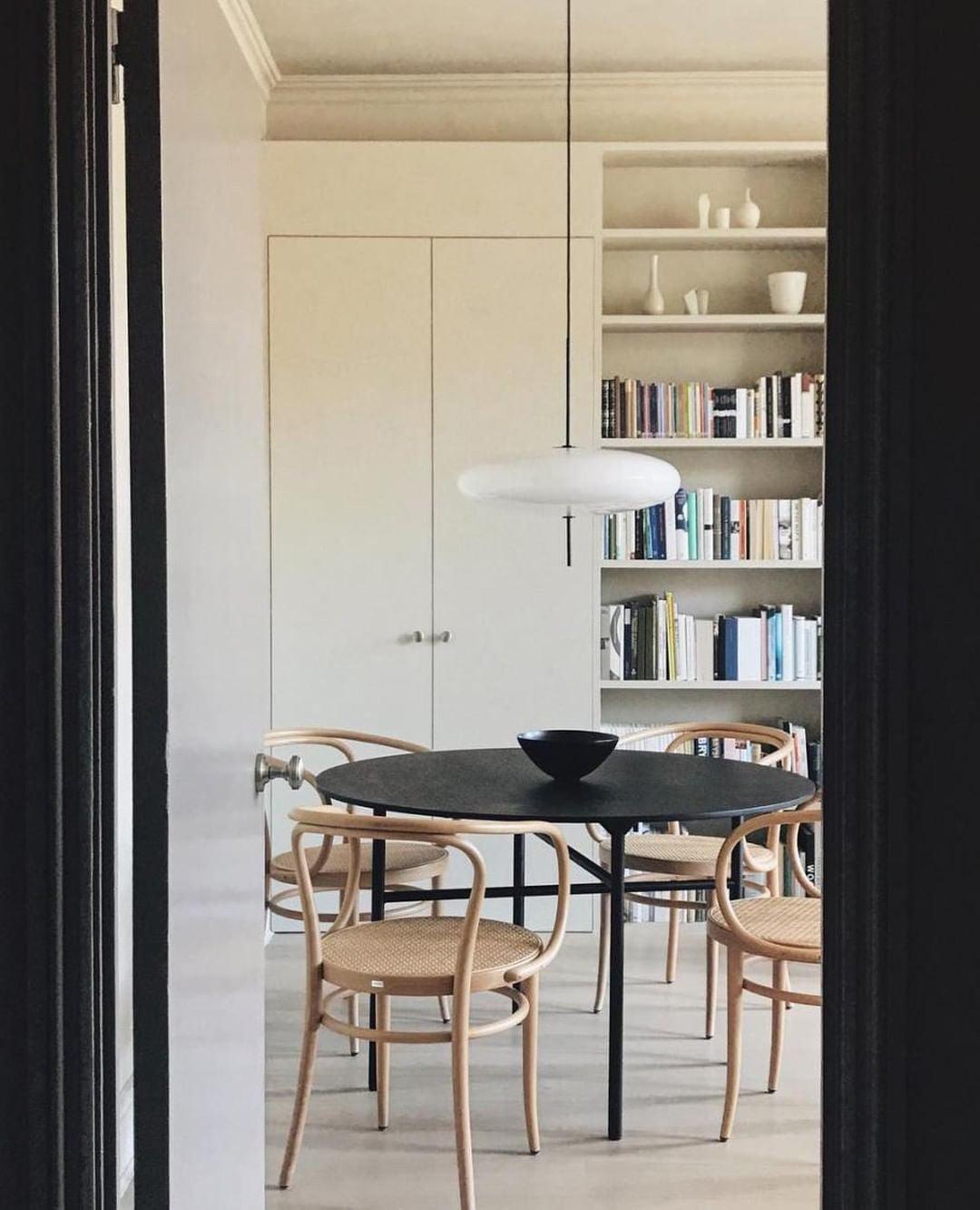 Lustra Pendant Lamp Joined Black-Painted for Living Room - Letslighting