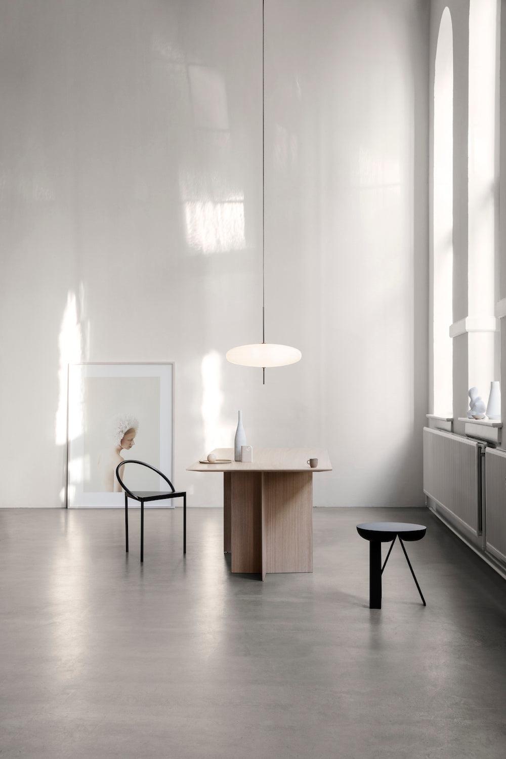 Lustra Pendant Lamp Joined Black-Painted for Living Room - Letslighting