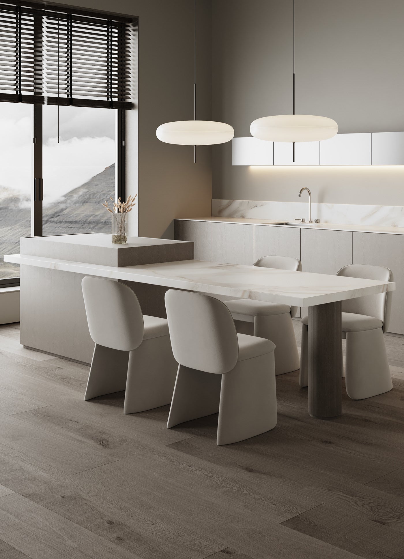 Lustra Pendant Lamp Joined Black-Painted for Living Room - Letslighting