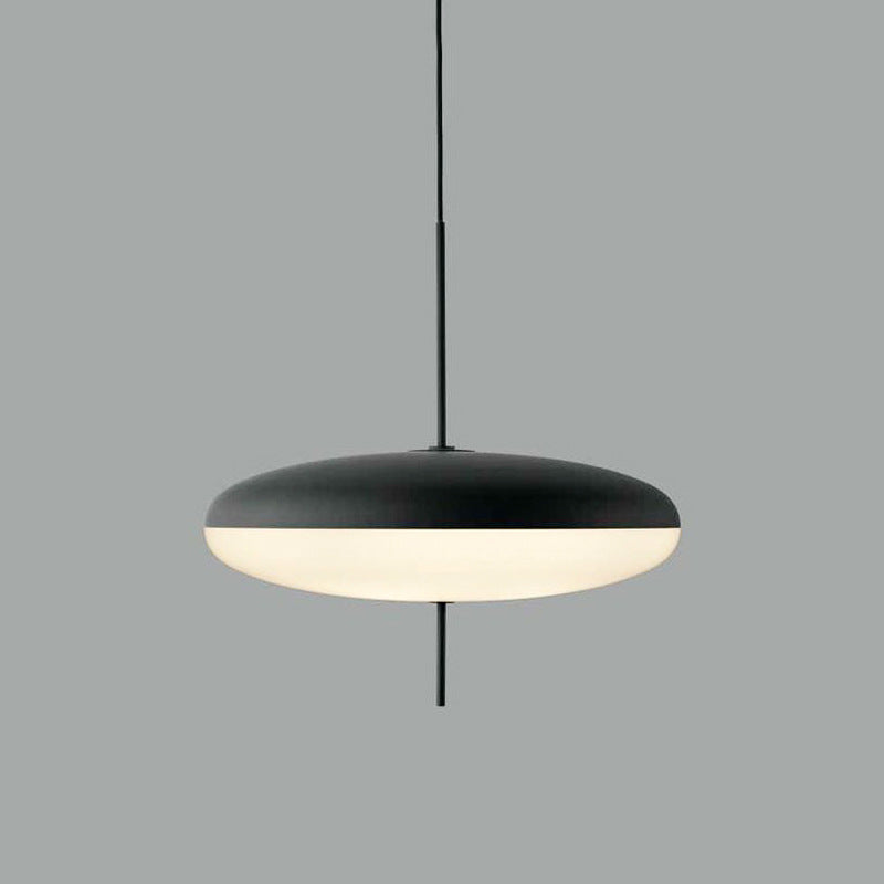 Lustra Pendant Lamp Joined Black-Painted for Living Room - Letslighting