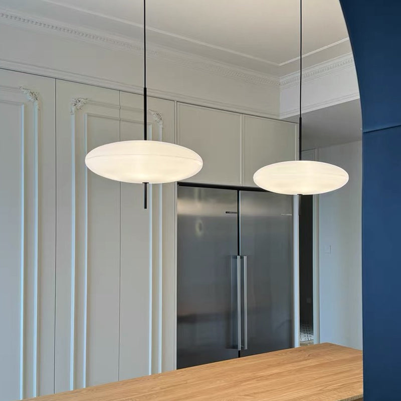 Lustra Pendant Lamp Joined Black-Painted for Living Room - Letslighting