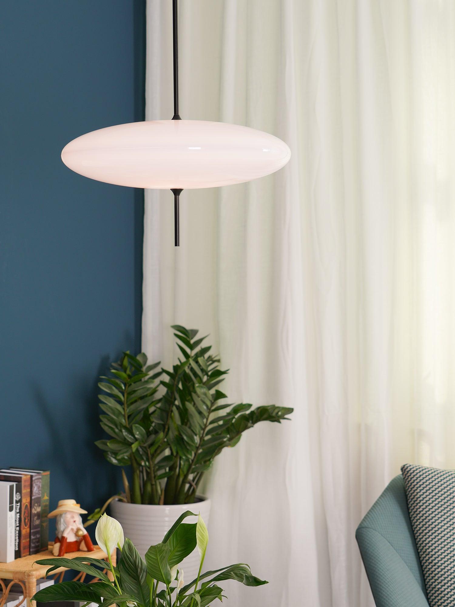 Lustra Pendant Lamp Joined Black-Painted for Living Room - Letslighting