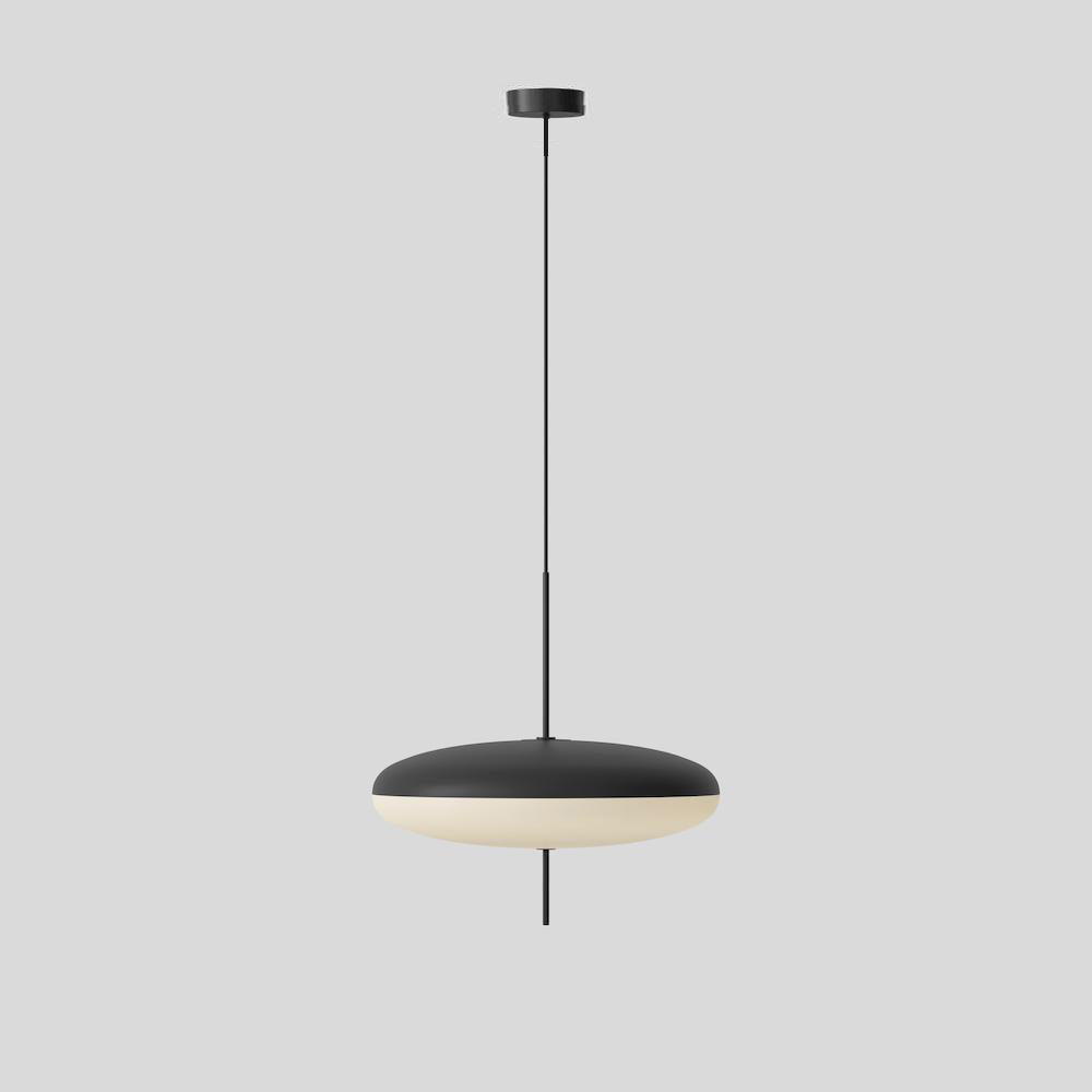 Lustra Pendant Lamp Joined Black-Painted for Living Room - Letslighting