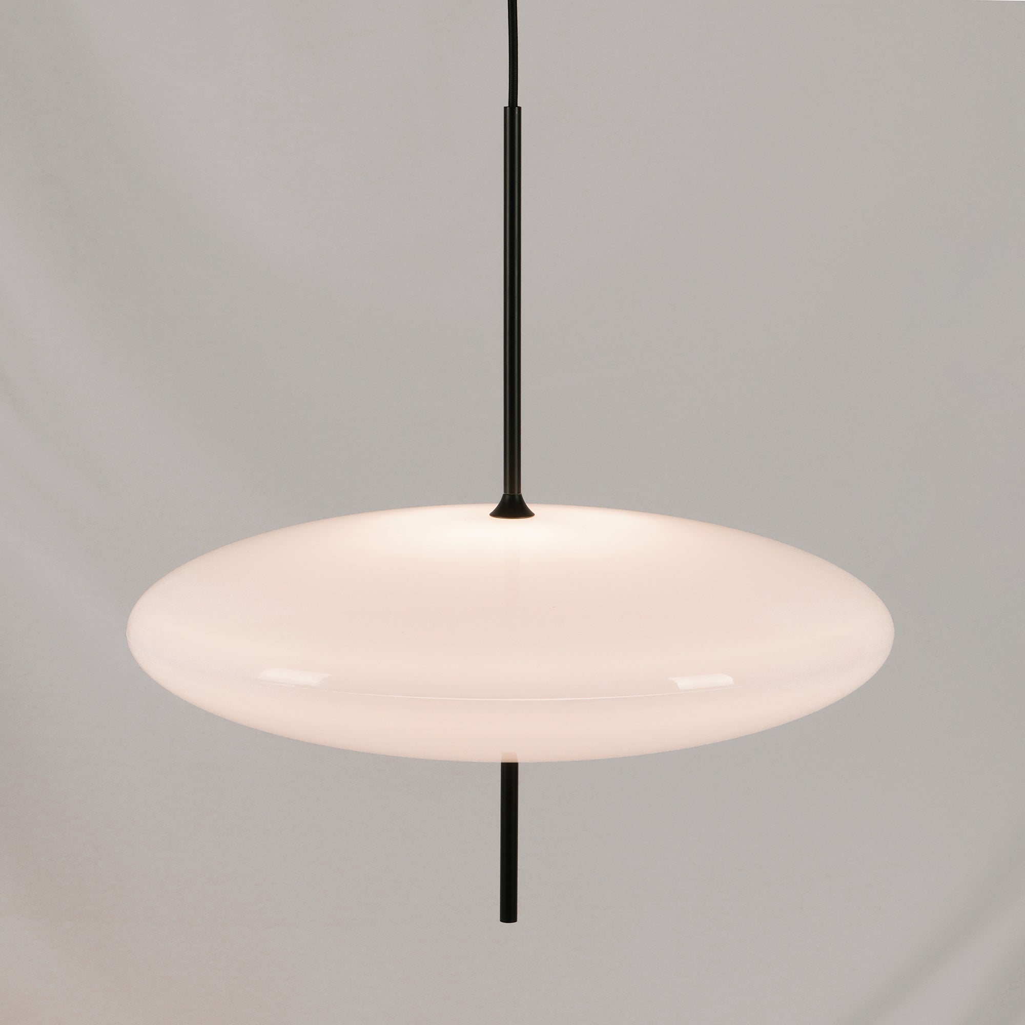 Lustra Pendant Lamp Joined Black-Painted for Living Room - Letslighting