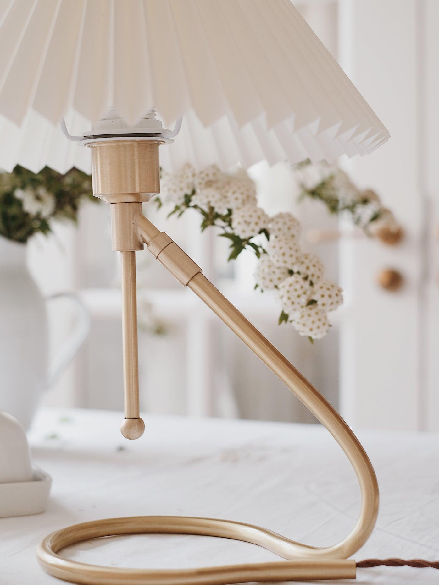 Cora Clear Fabric Table Lamp - Letslighting