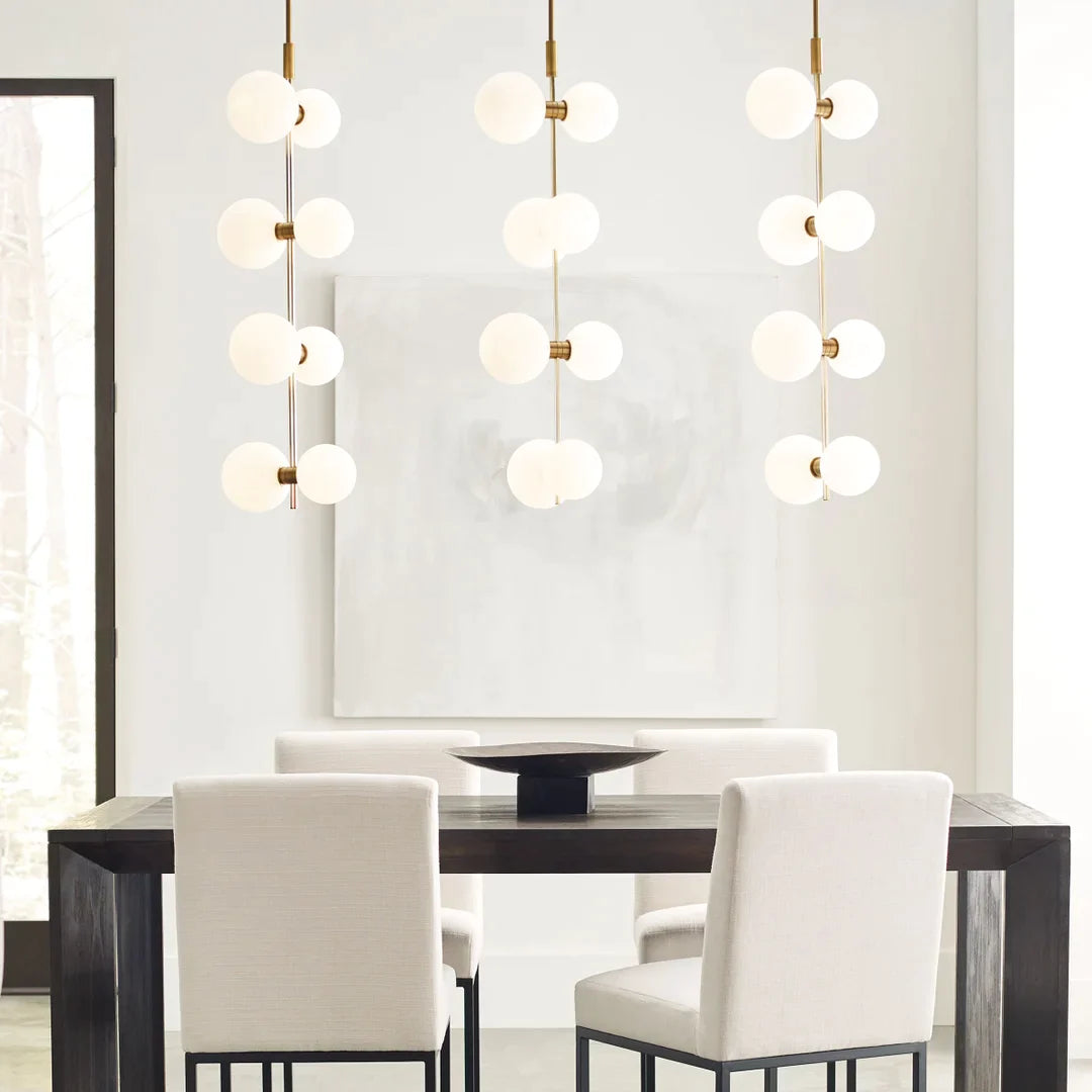 Zelirila Modern Premium Art Rail Glass Pendant Lamp - Letslighting
