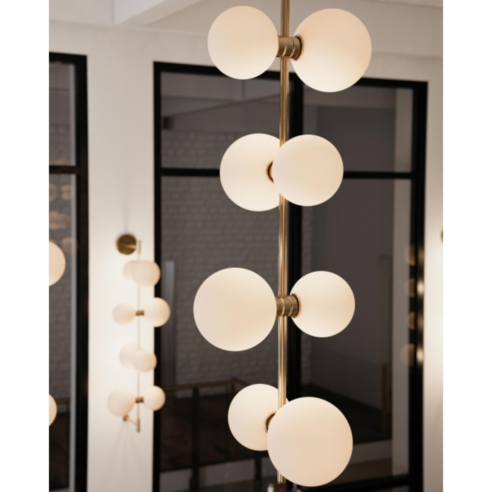 Zelirila Modern Premium Art Rail Glass Pendant Lamp - Letslighting