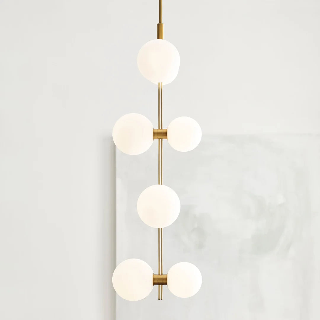 Zelirila Modern Premium Art Rail Glass Pendant Lamp - Letslighting