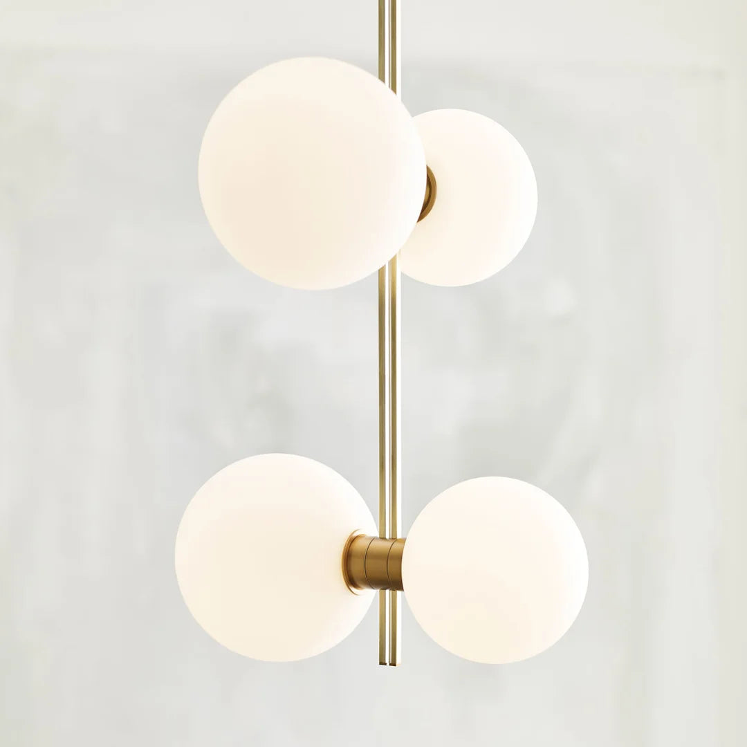 Zelirila Modern Premium Art Rail Glass Pendant Lamp - Letslighting