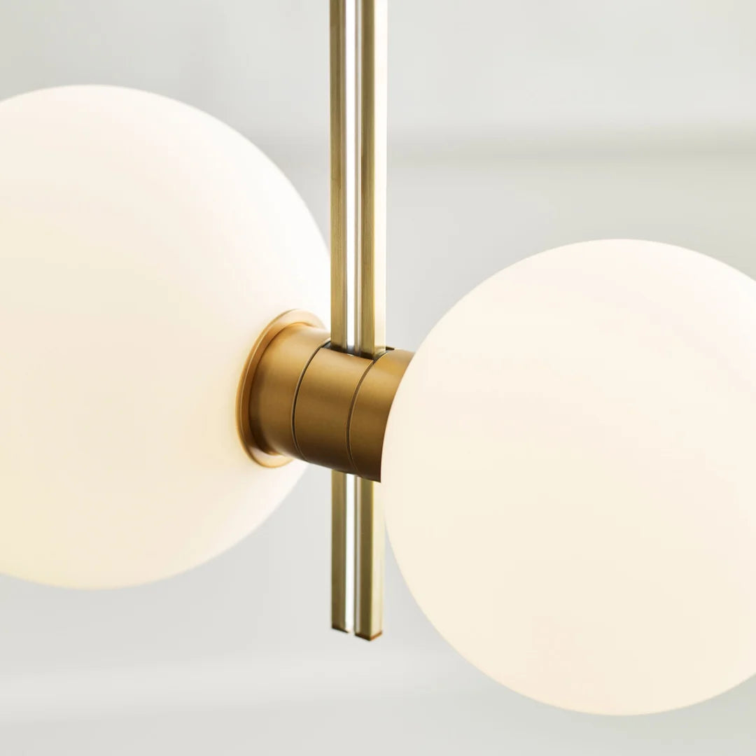 Zelirila Modern Premium Art Rail Glass Pendant Lamp - Letslighting