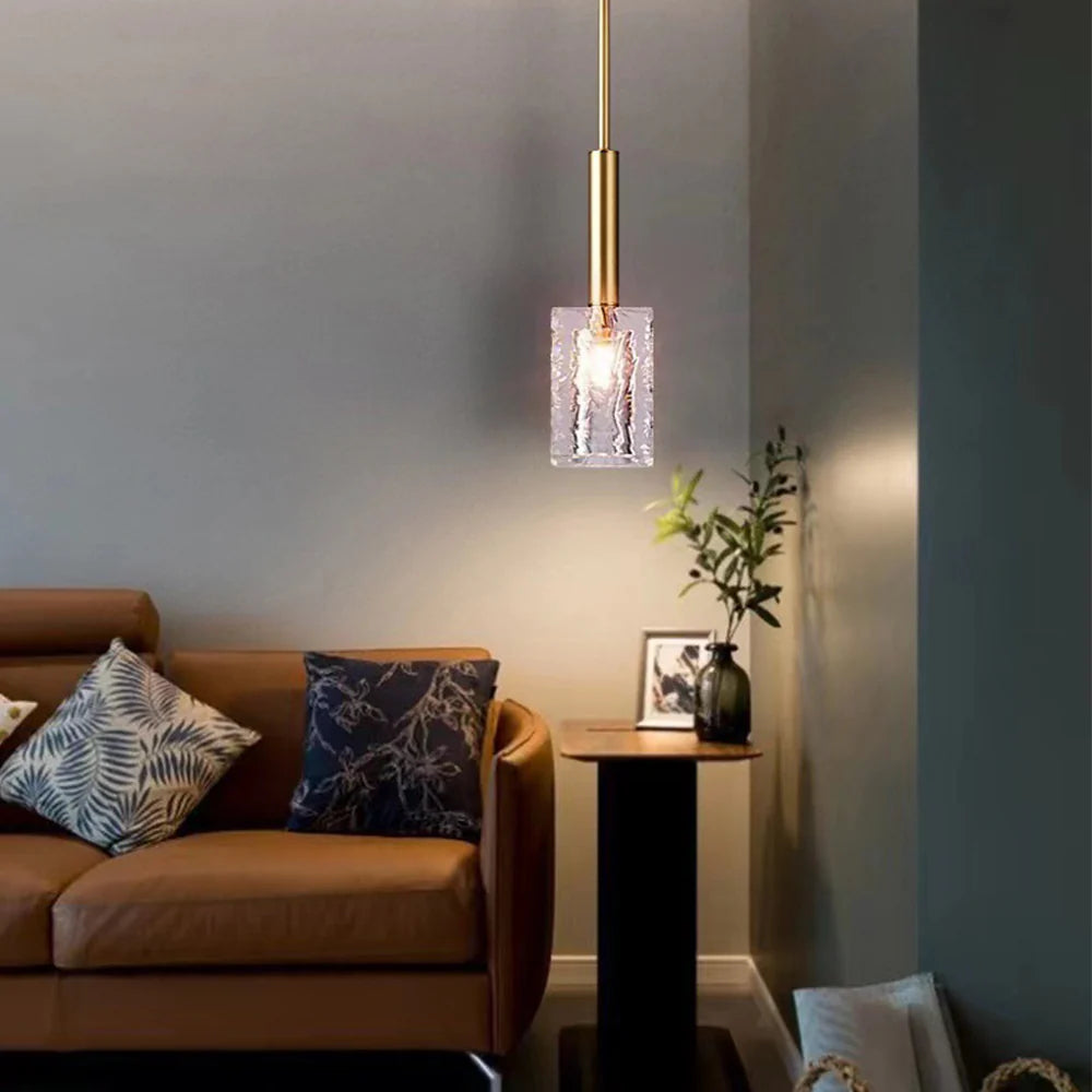 Kristy Modern Simple Pendant Light Crystal Kitchen Island - Letslighting