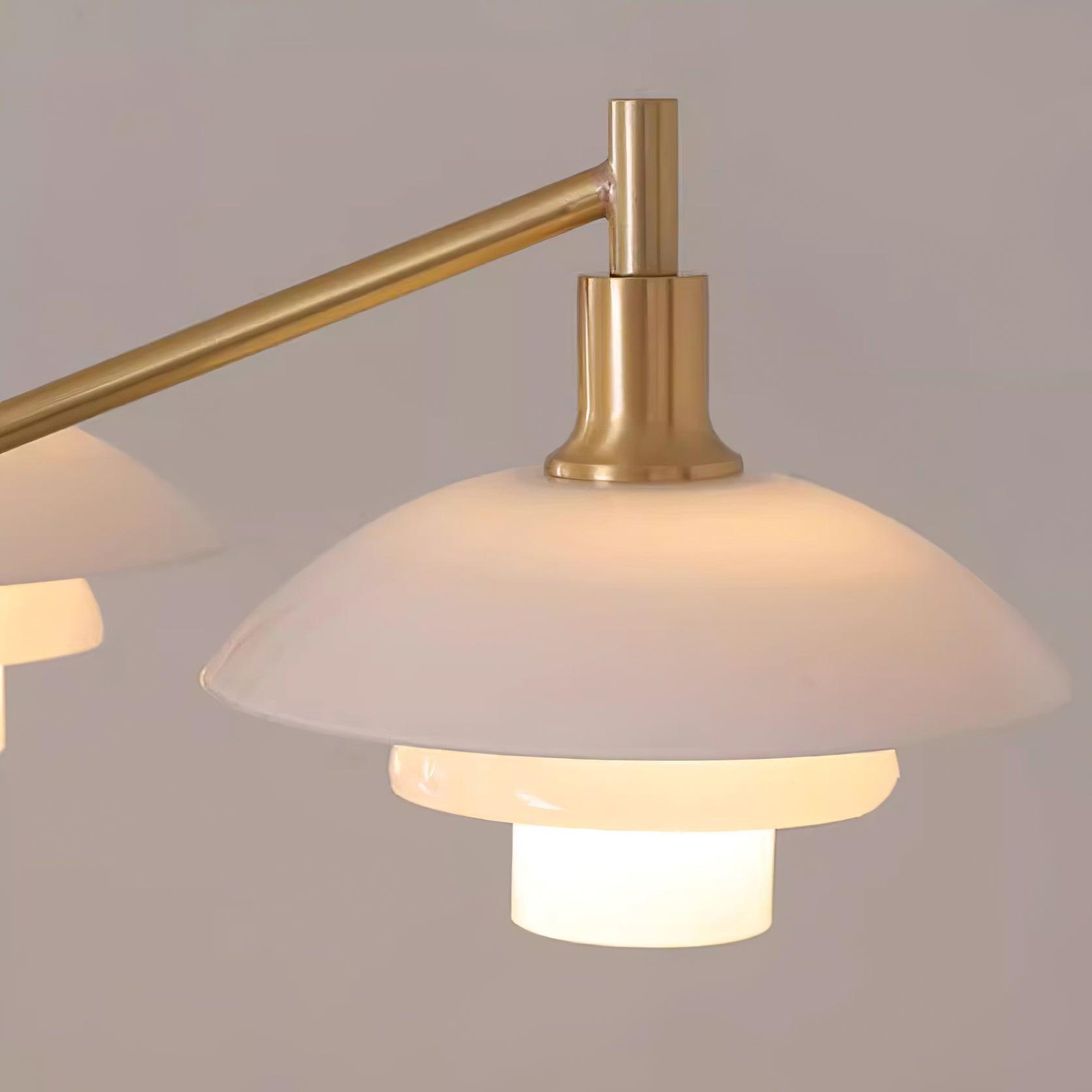 Alora Chandelier Copper Nordic Layers - Letslighting