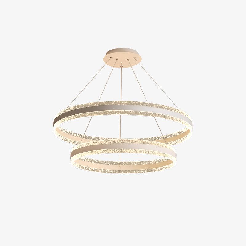Lustra Pendant Lamp Modern LED Circle Rings - Letslighting