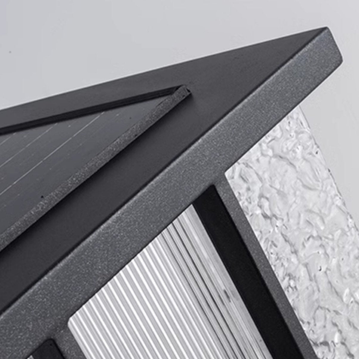 Alraeir Modern Cube Glass Solar Outdoor Light - Letslighting