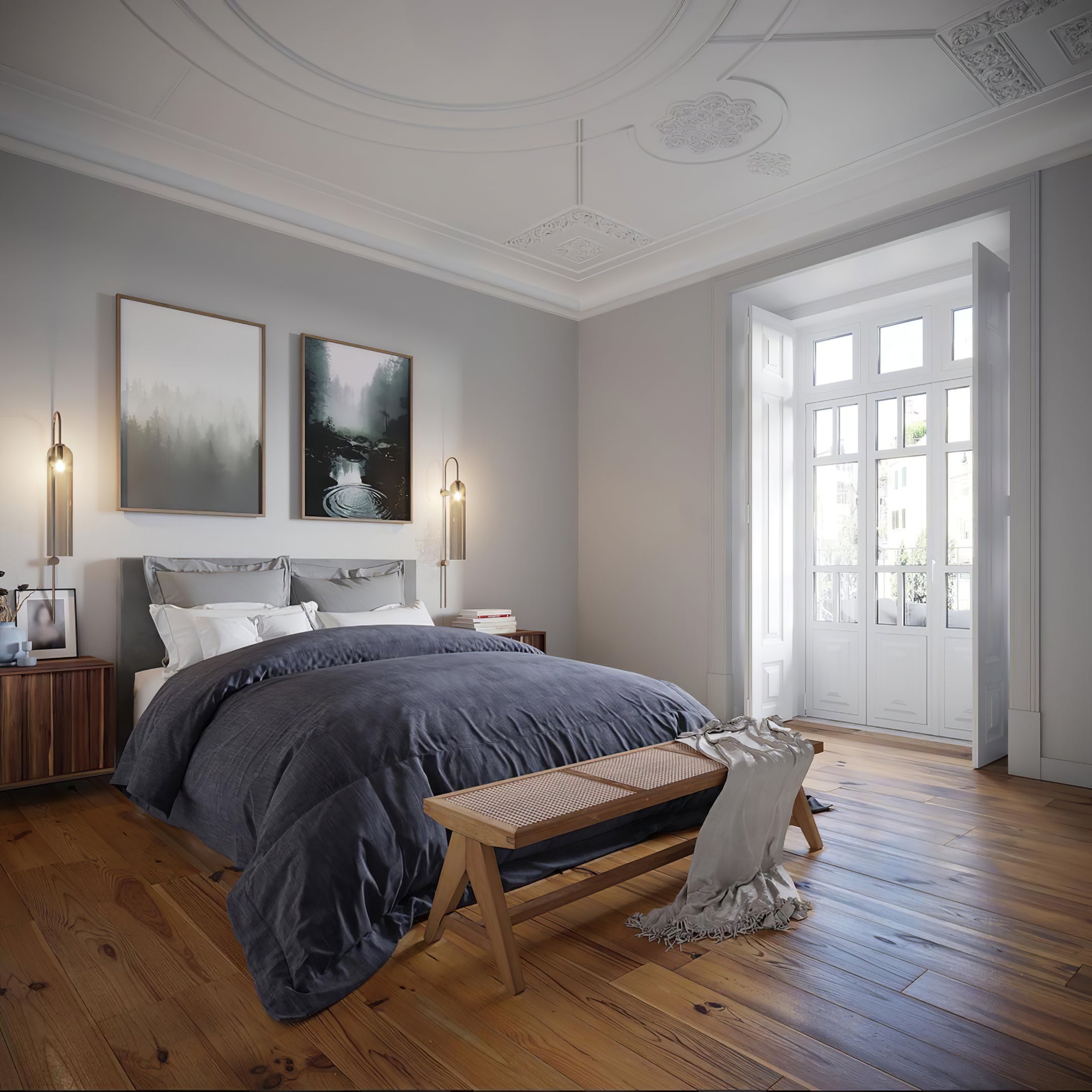 Anoriel Modern Minimalist Glass Wall Lamp - Letslighting