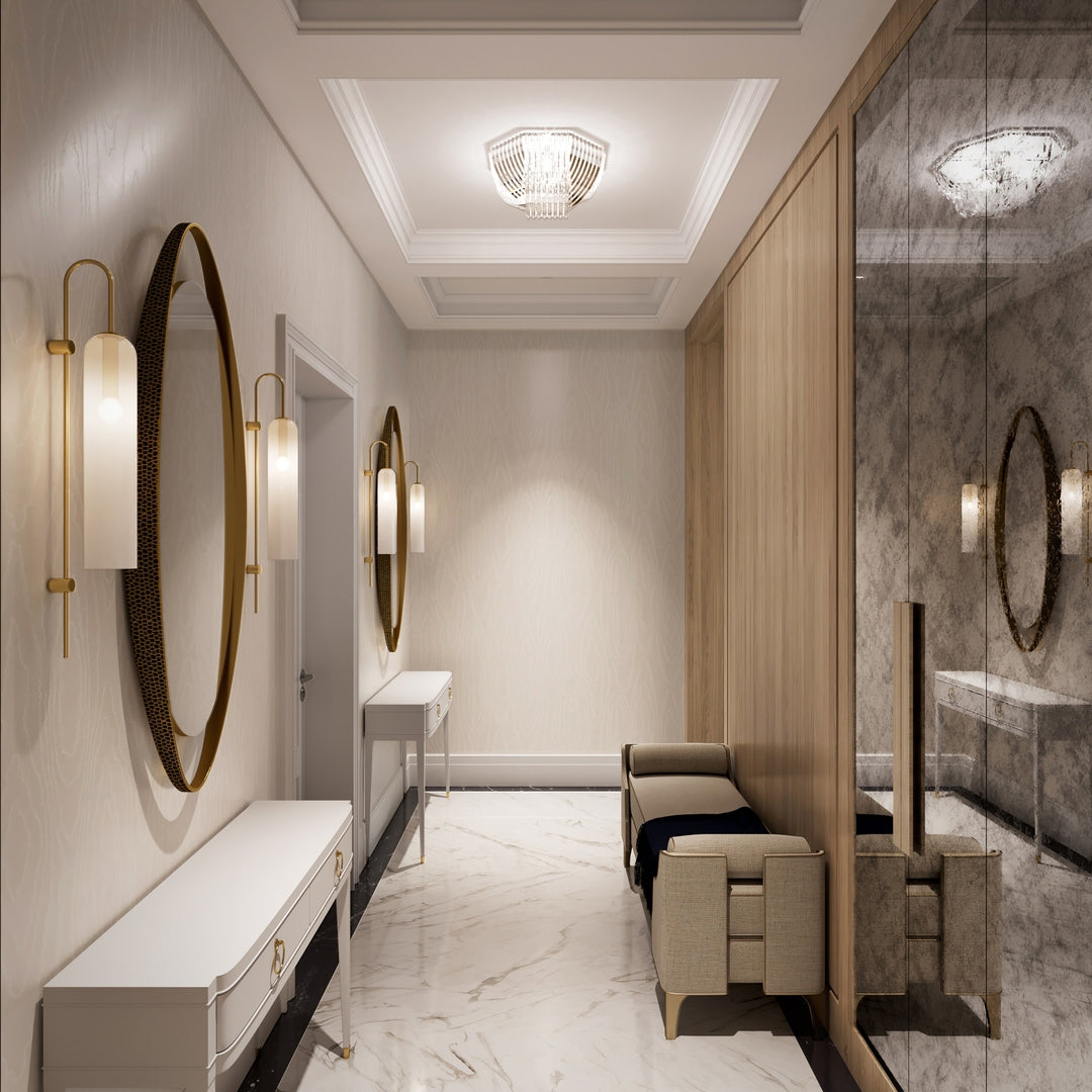 Anoriel Modern Minimalist Glass Wall Lamp - Letslighting