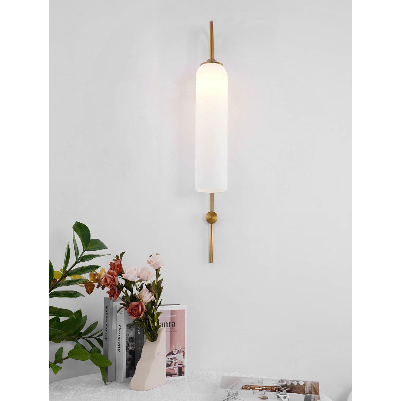 Anoriel Modern Minimalist Glass Wall Lamp - Letslighting