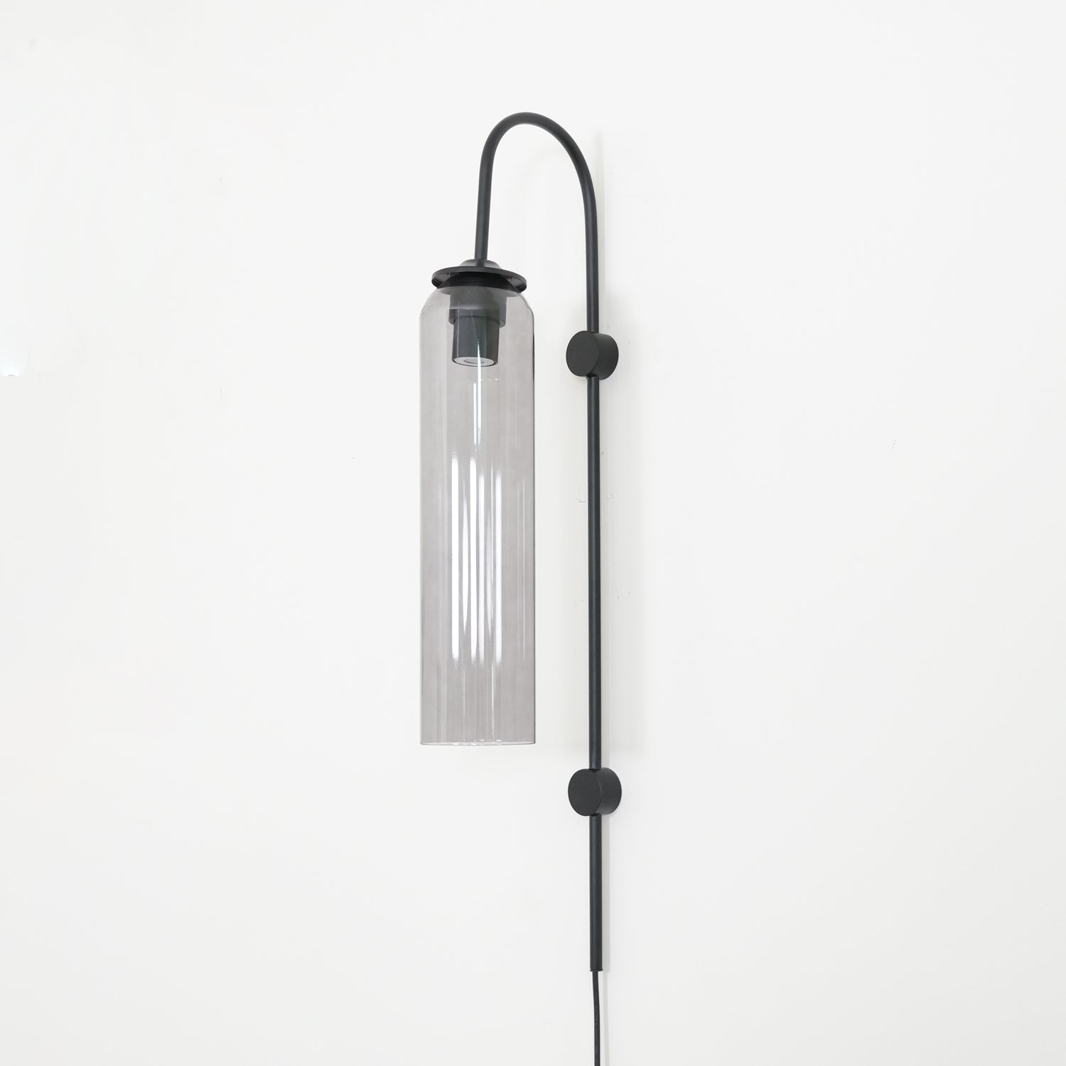 Valentina Modern Glass Plug-In Wall Lamp