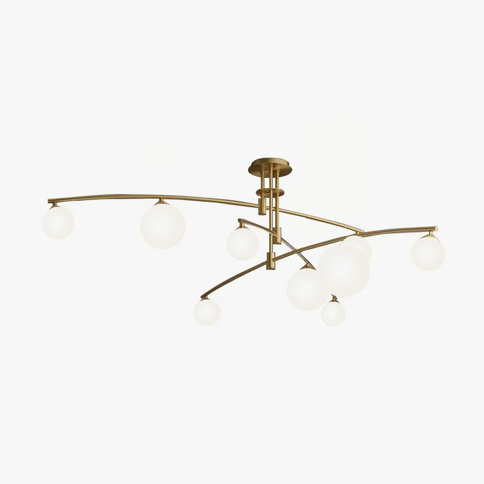 Lustra Chandelier Long Arm Modern 6-Light - Letslighting