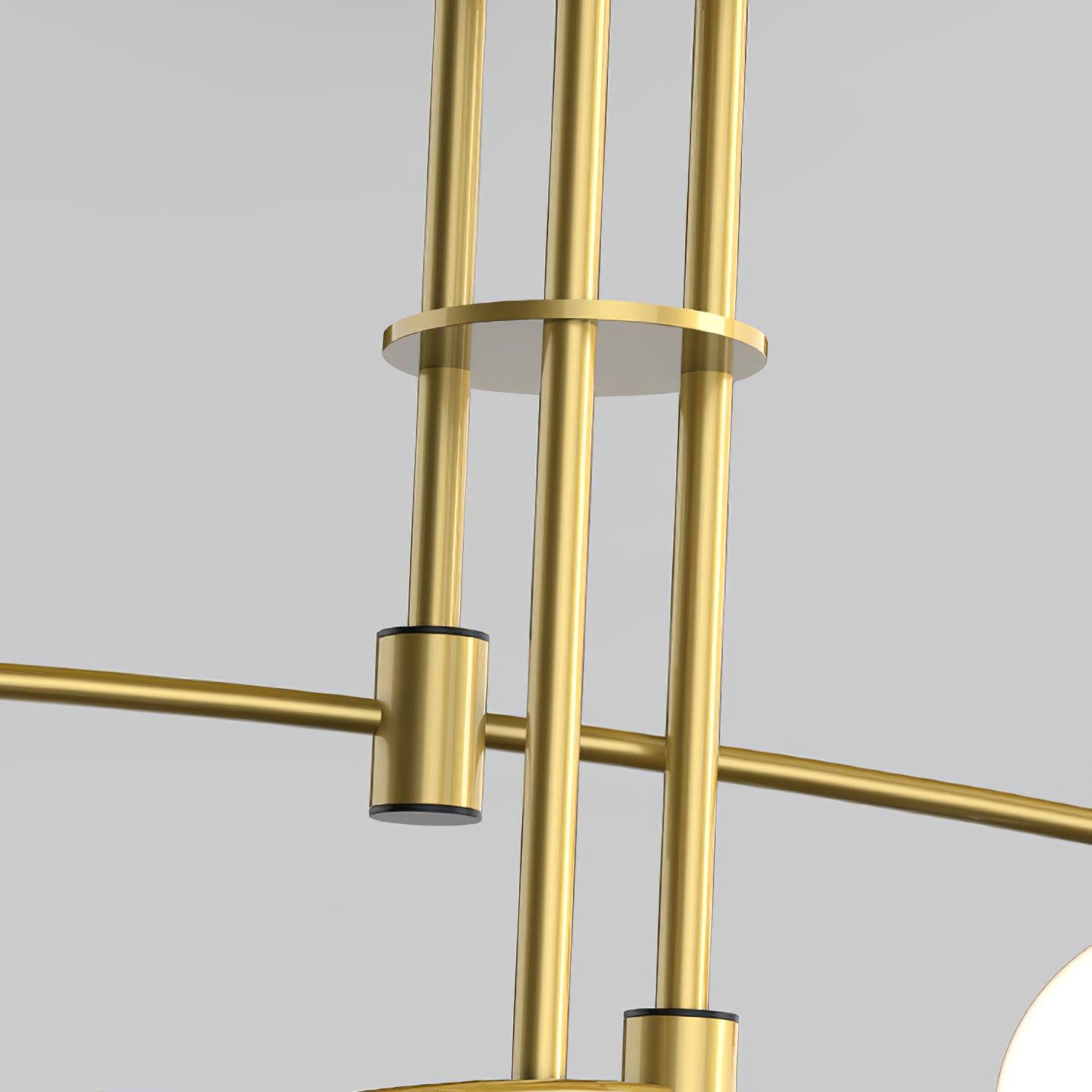 Lustra Chandelier Long Arm Modern 6-Light - Letslighting