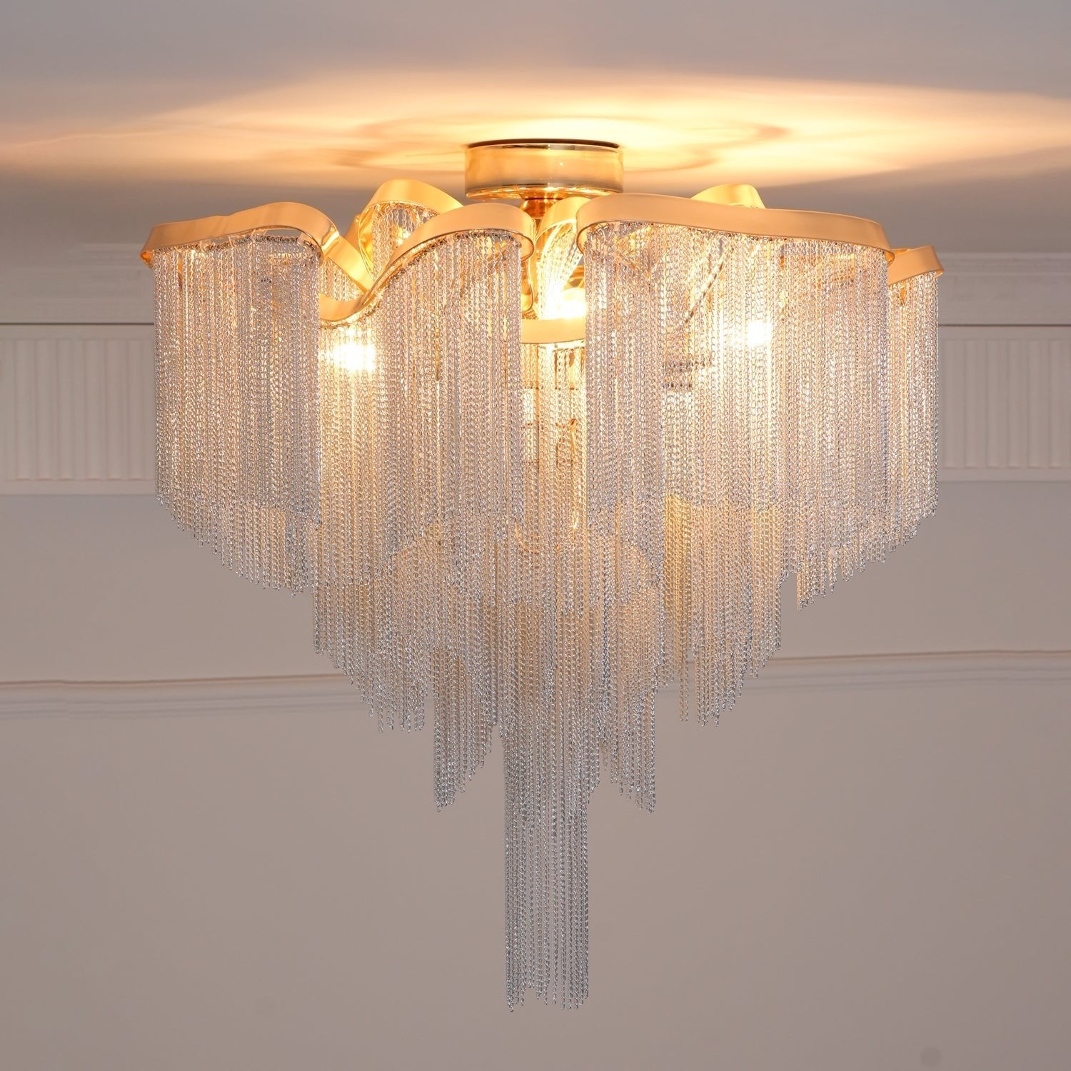 Lustra Ceiling Lamp Modern Tassel Art - Letslighting