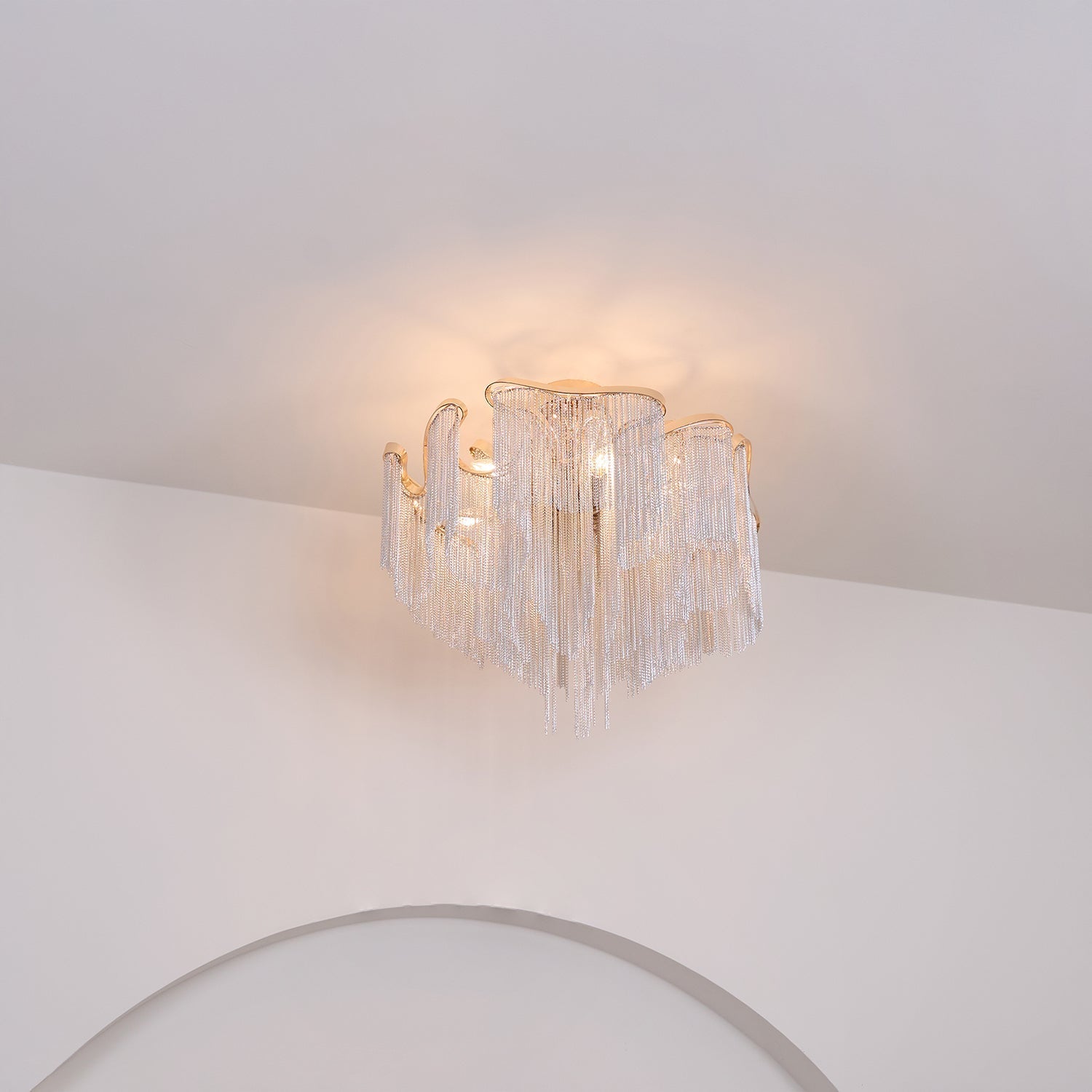 Lustra Ceiling Lamp Modern Tassel Art - Letslighting