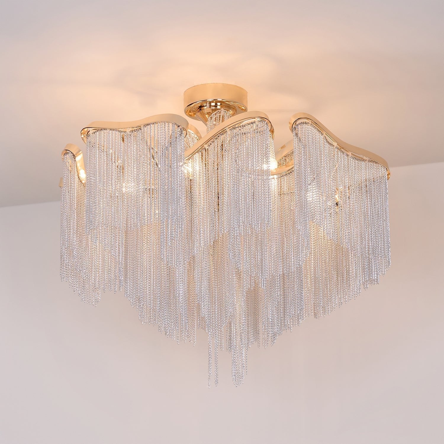 Lustra Ceiling Lamp Modern Tassel Art - Letslighting
