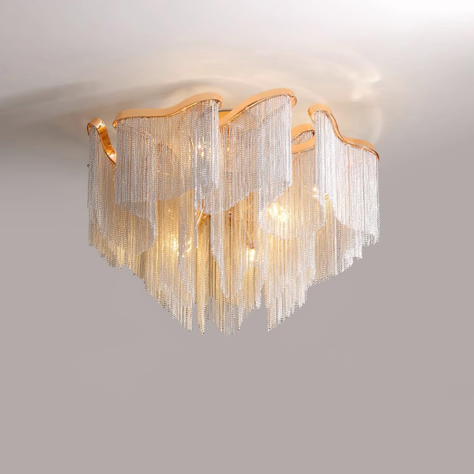 Lustra Ceiling Lamp Modern Tassel Art - Letslighting