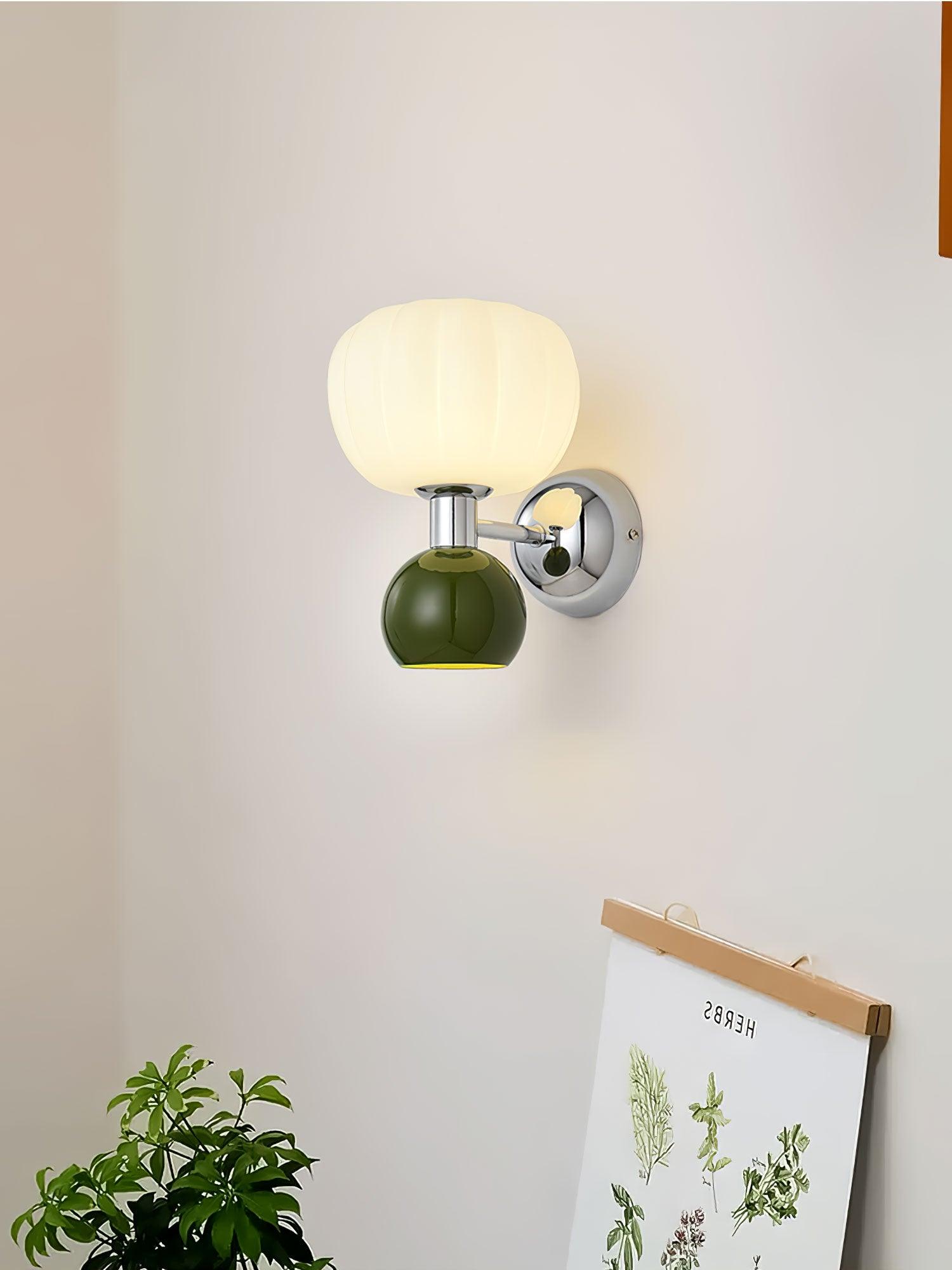 Erraeiel Nordic Art Cream Plastic Sconce Wall lamp - Letslighting