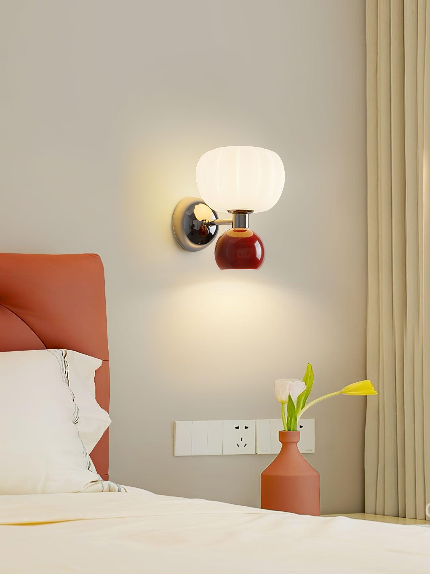 Erraeiel Nordic Art Cream Plastic Sconce Wall lamp - Letslighting