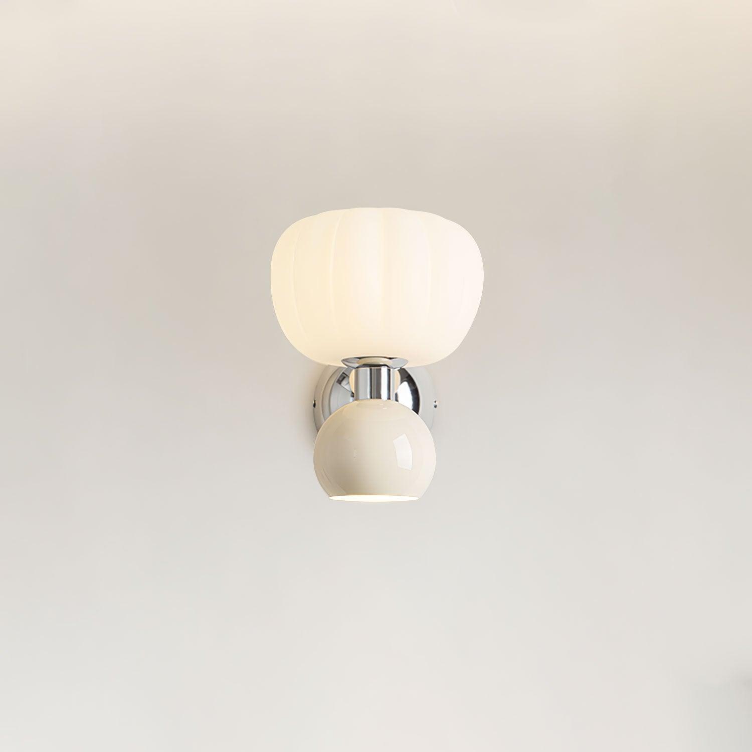 Erraeiel Nordic Art Cream Plastic Sconce Wall lamp - Letslighting