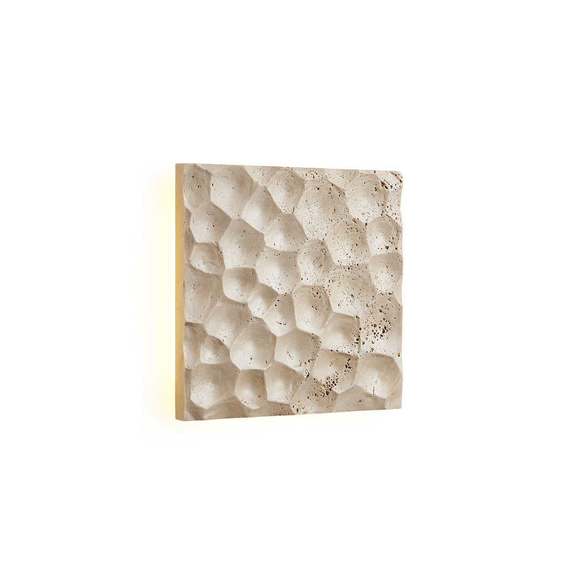 Vedoreth Individual Creativity Panel Travertine Sconce Wall Lamp - Letslighting