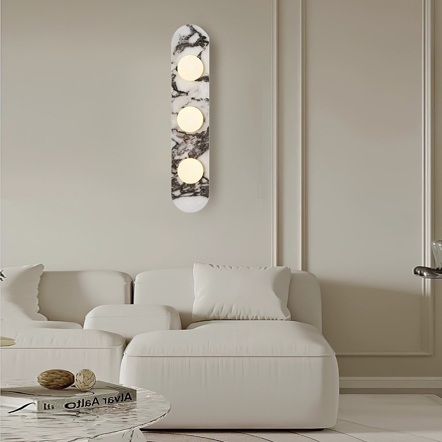 Avi Marble Wall Lamp - Letslighting