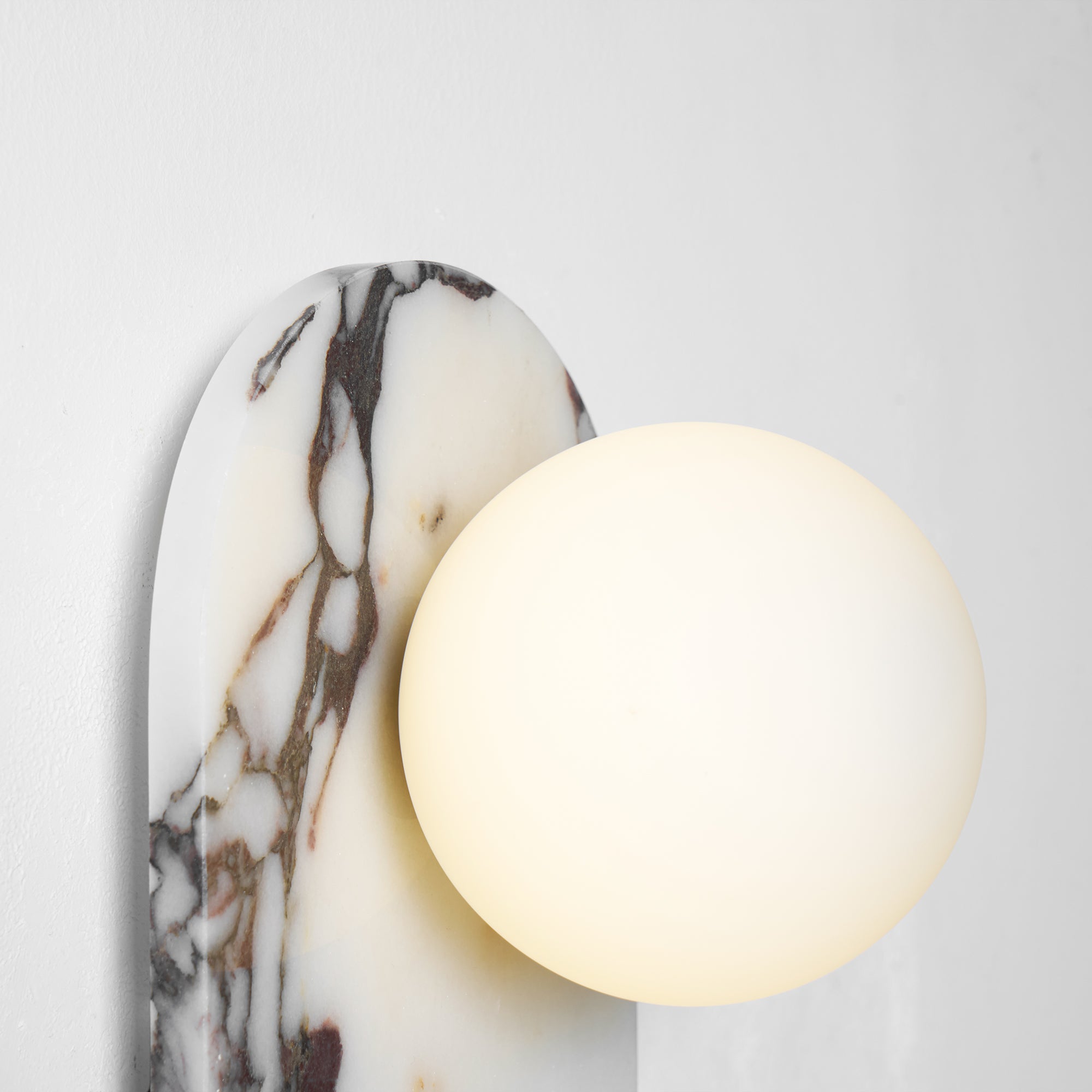 Covelyra Modern Minimalist Marble Glass Wall Lamp - Letslighting