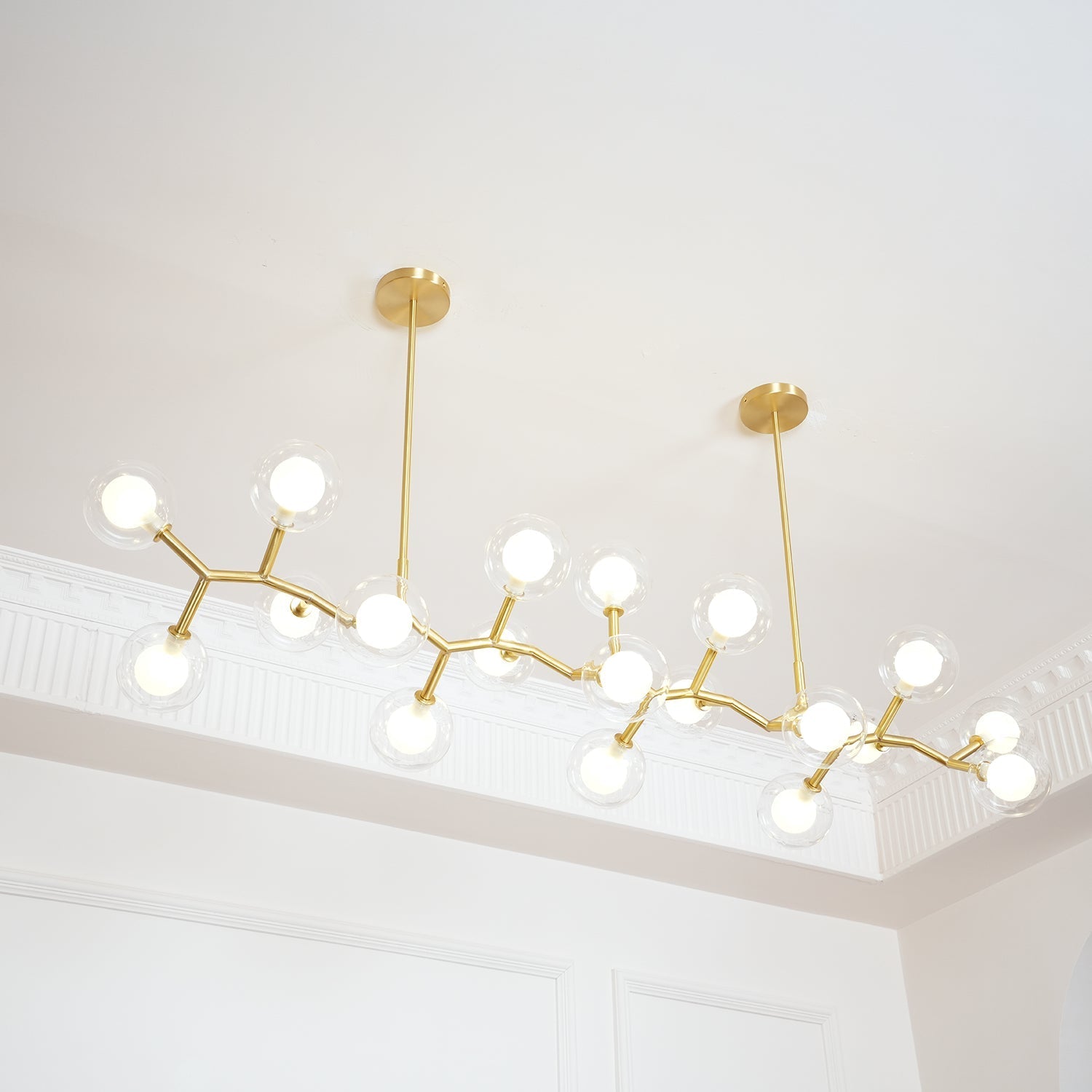 Aeliora Branch Brass Pendant Light - Letslighting