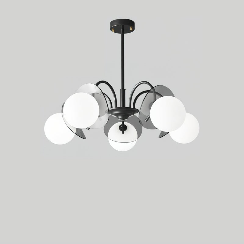 Aurora Chandelier Globe Arm Sculptural - Letslighting