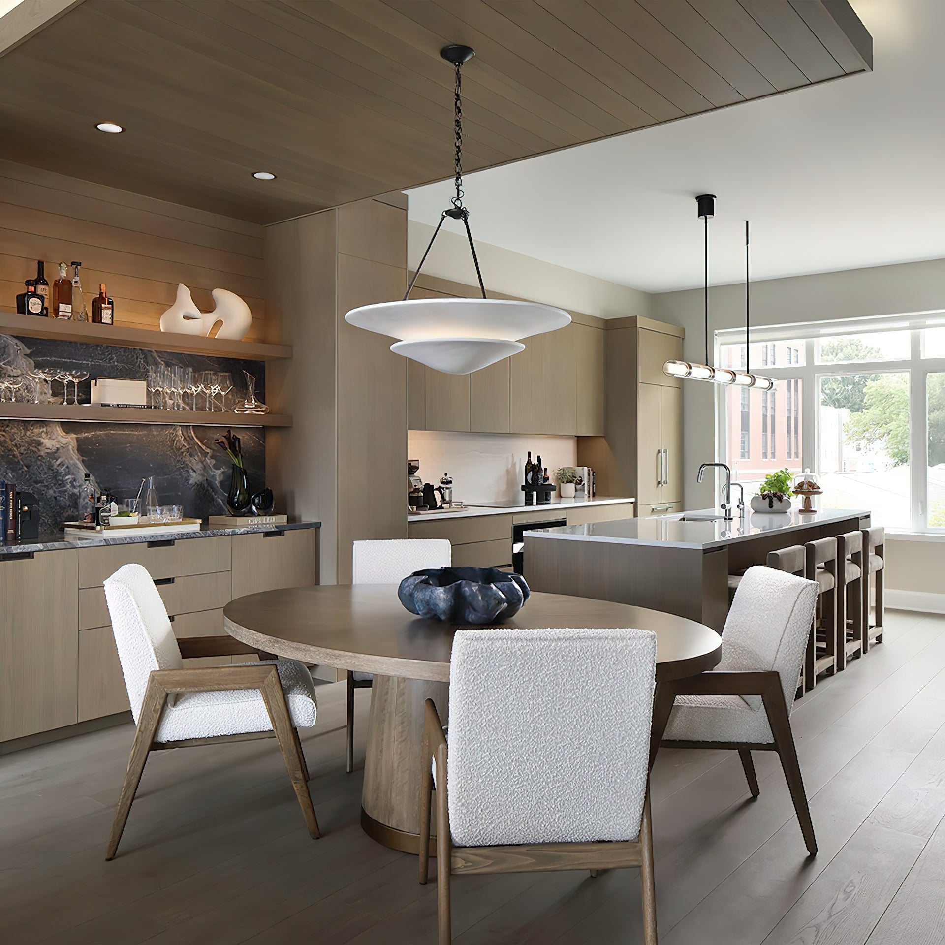 Avinisra Modern Minimalist Brass Chandelier - Letslighting