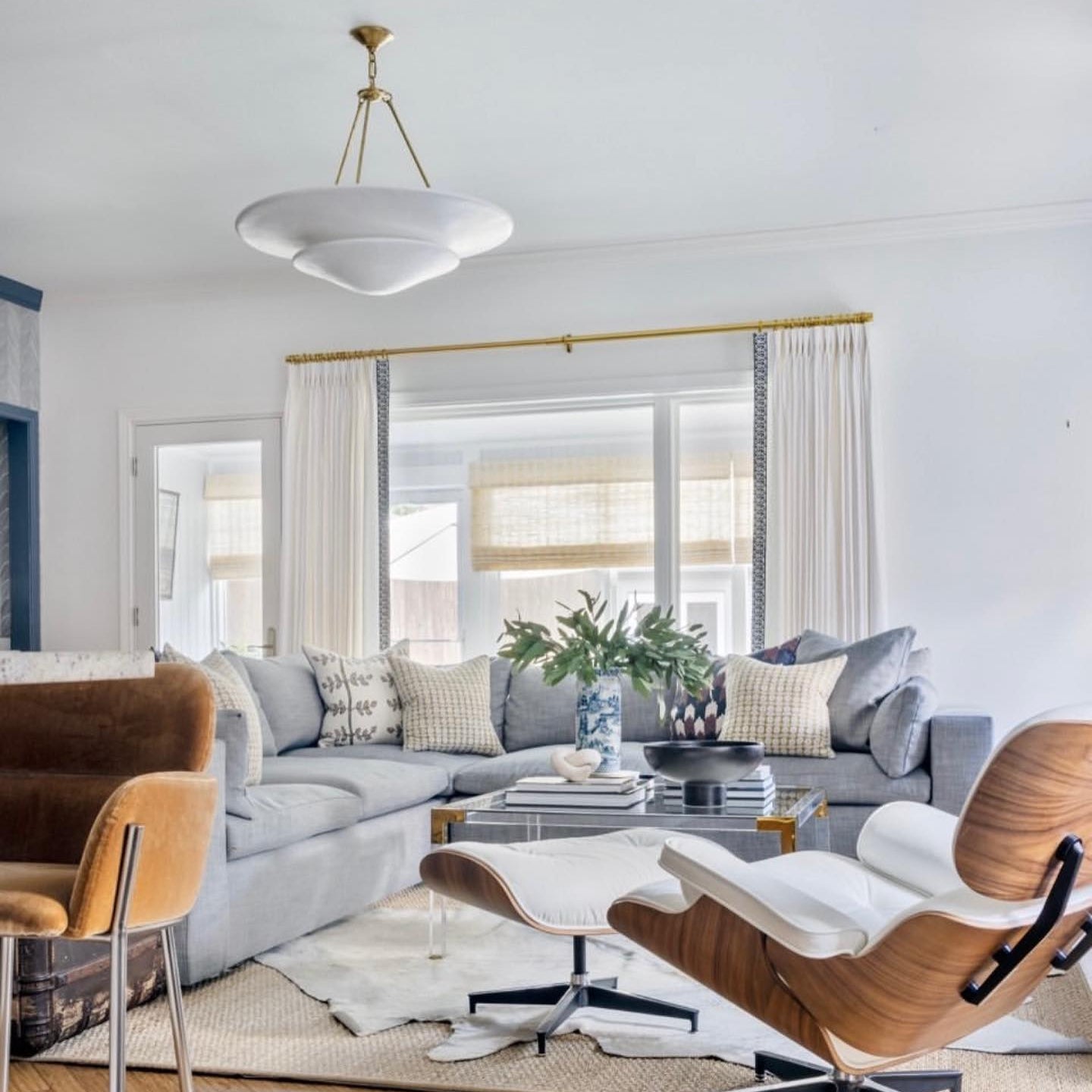 Avinisra Modern Minimalist Brass Chandelier - Letslighting