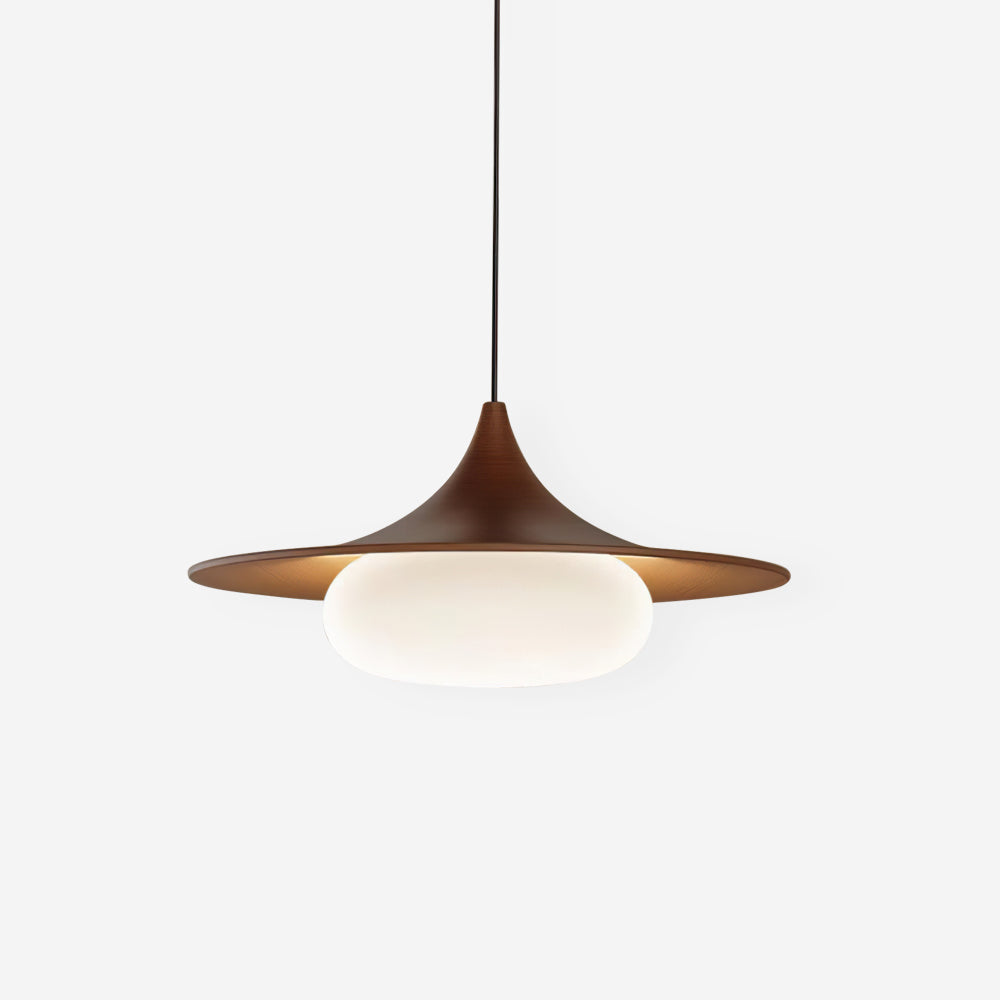 Ovelis Wooden Canopy Pendant Lamp - Letslighting