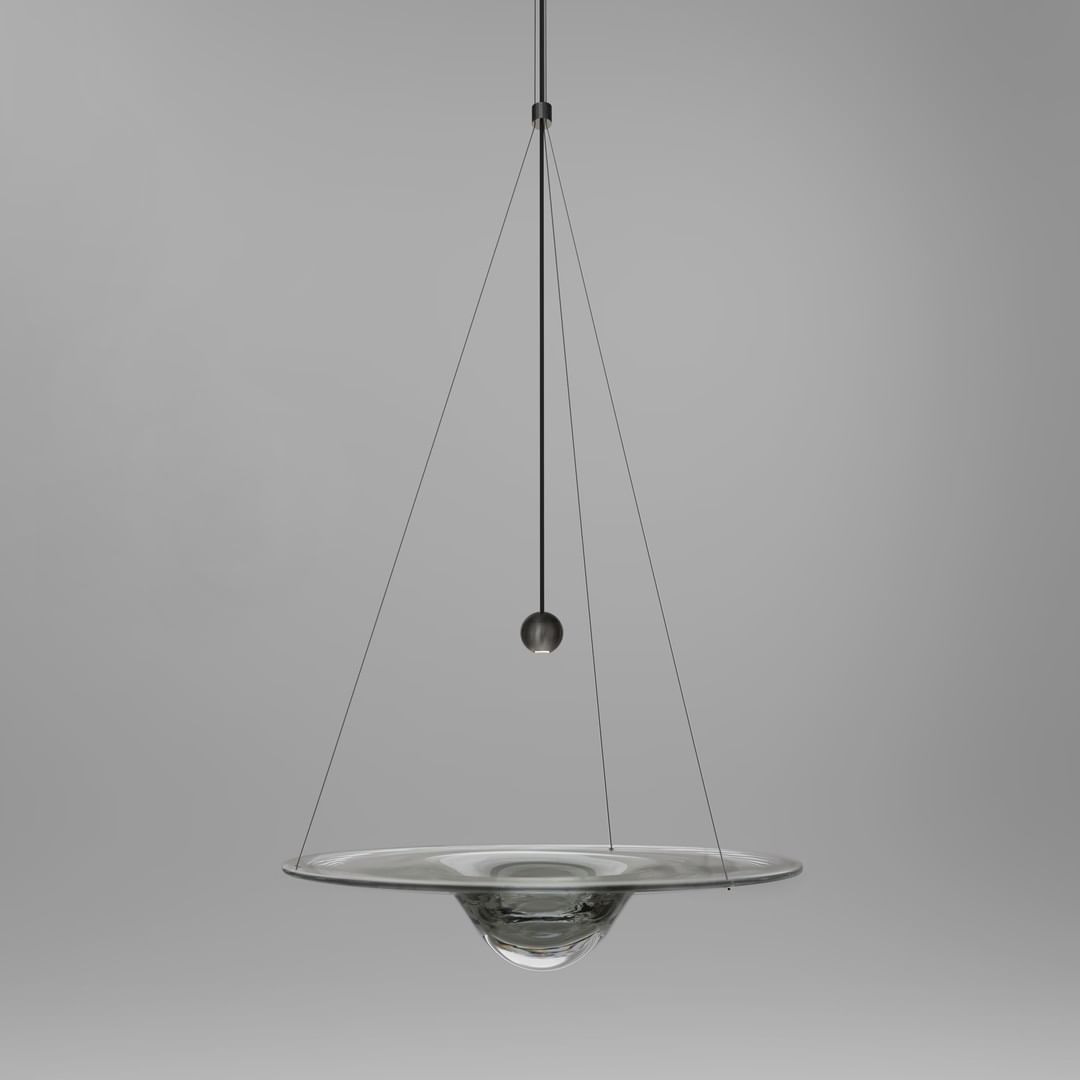 Vesperce Brass Minimalistic Pendant Light - Letslighting