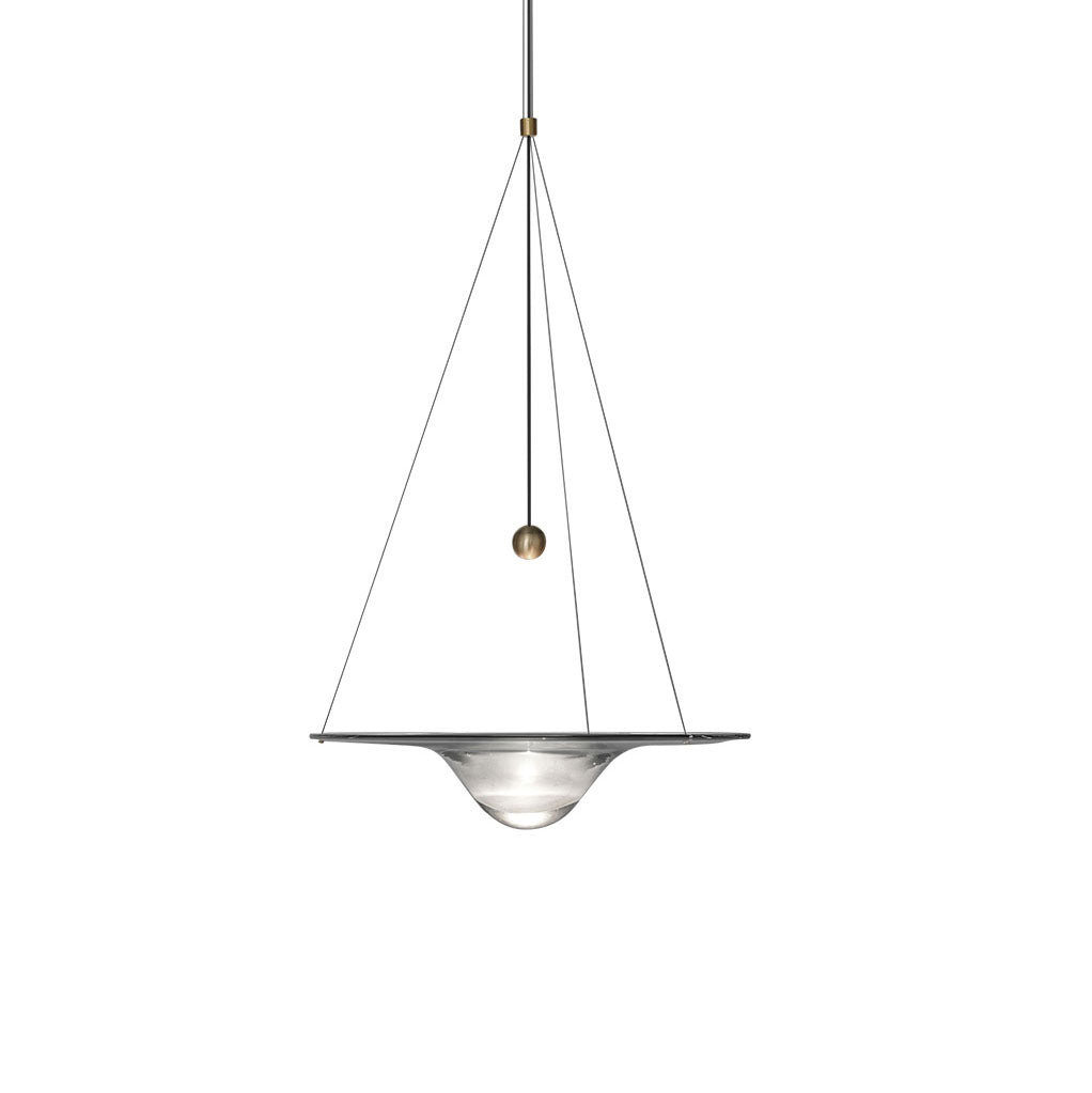 Vesperce Brass Minimalistic Pendant Light - Letslighting