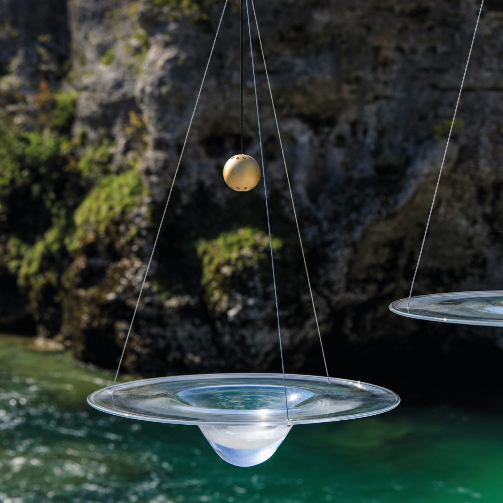 Vesperce Brass Minimalistic Pendant Light - Letslighting
