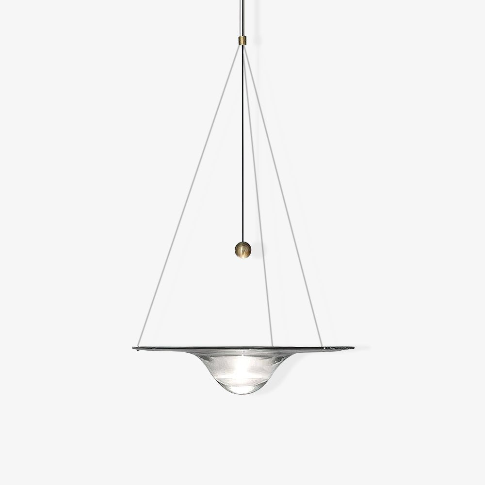 Vesperce Brass Minimalistic Pendant Light - Letslighting