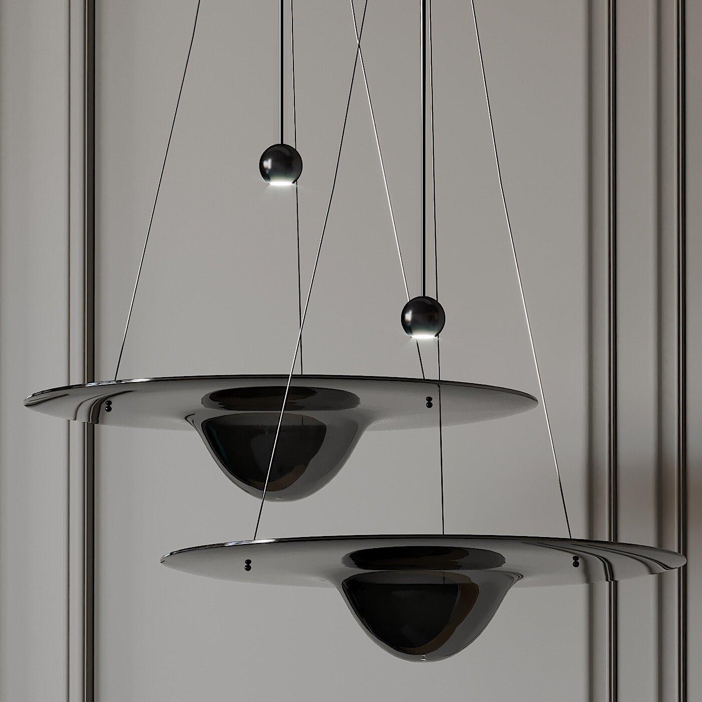 Vesperce Brass Minimalistic Pendant Light - Letslighting
