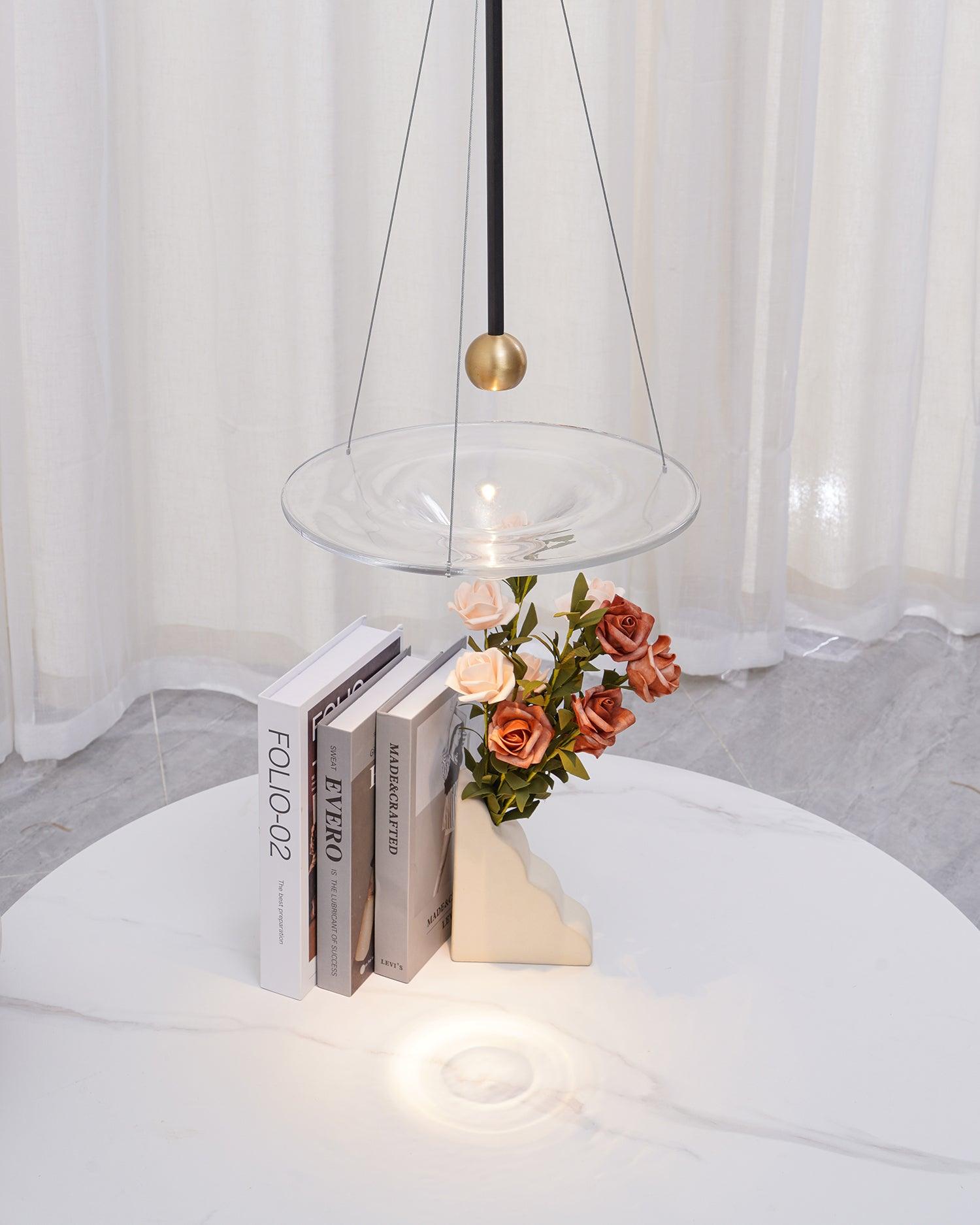 Vesperce Brass Minimalistic Pendant Light - Letslighting