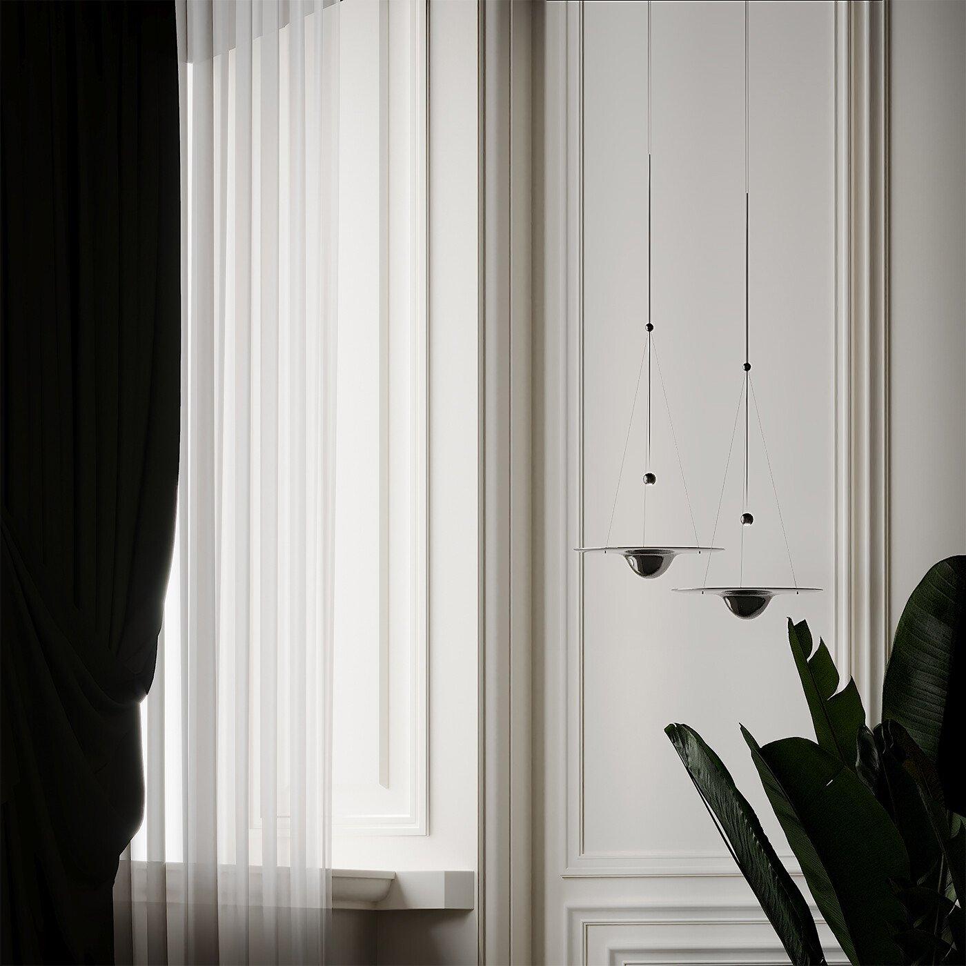 Vesperce Brass Minimalistic Pendant Light - Letslighting