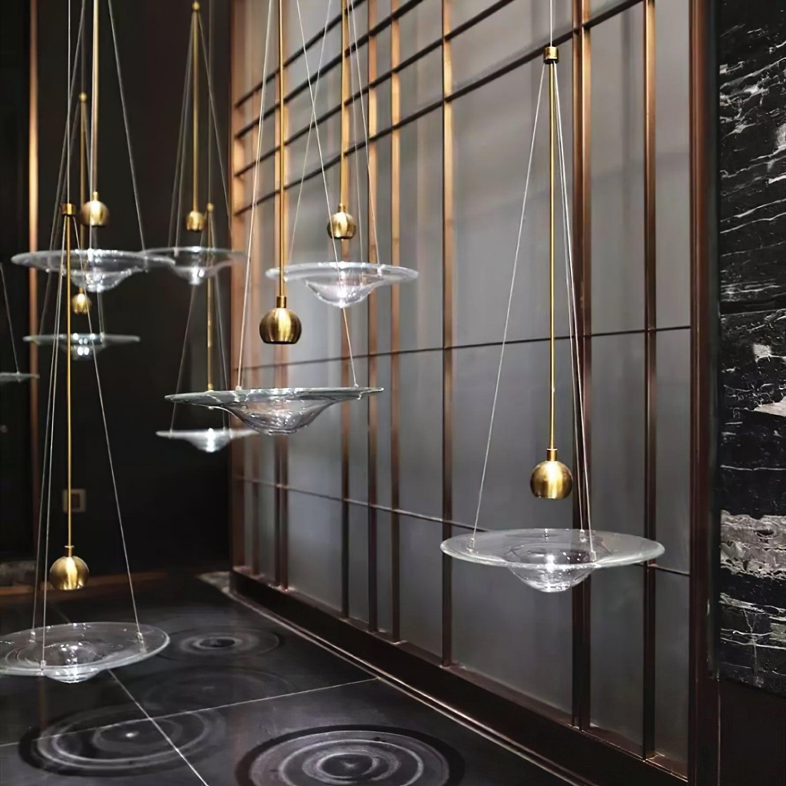 Vesperce Brass Minimalistic Pendant Light - Letslighting