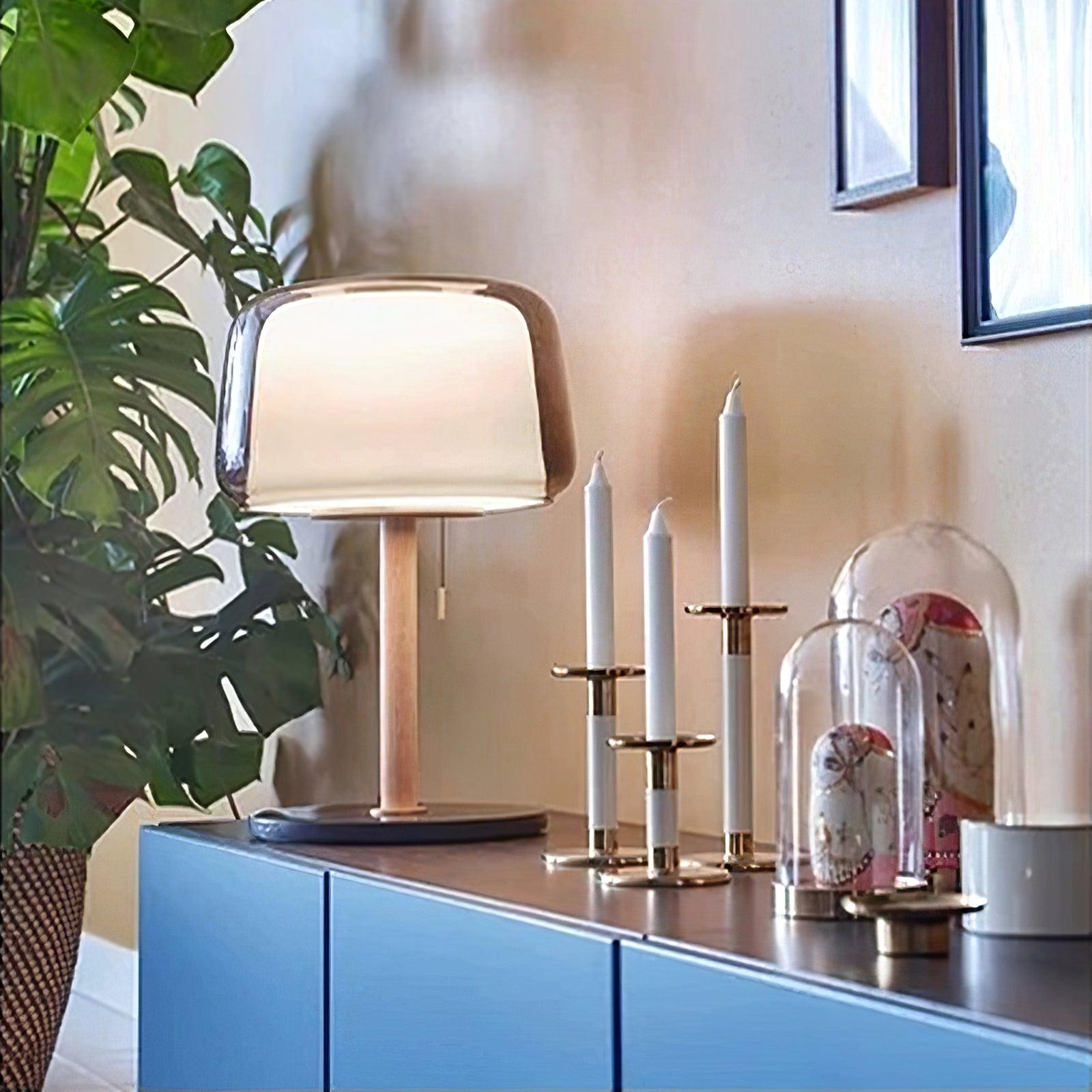 Noxise Glass Marble Table Lamp - Letslighting