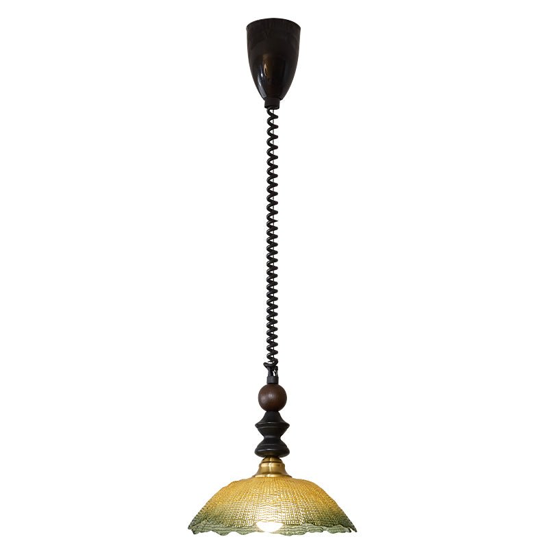 Nydoreth Elegance Vintage Art Wood Pendant Lamp - Letslighting